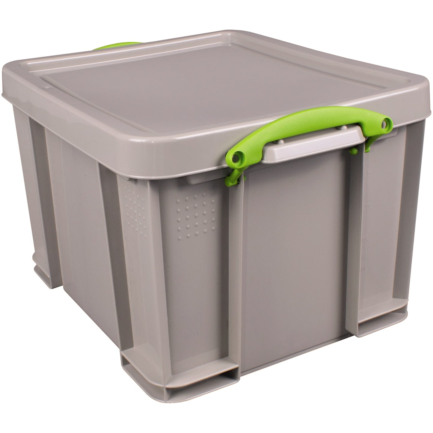 Really Useful Box Aufbewahrungsbox Recycling 52 x 31 x 44 cm (B x H x T) 42l Polypropylen, 100 % recycelt taubengrau