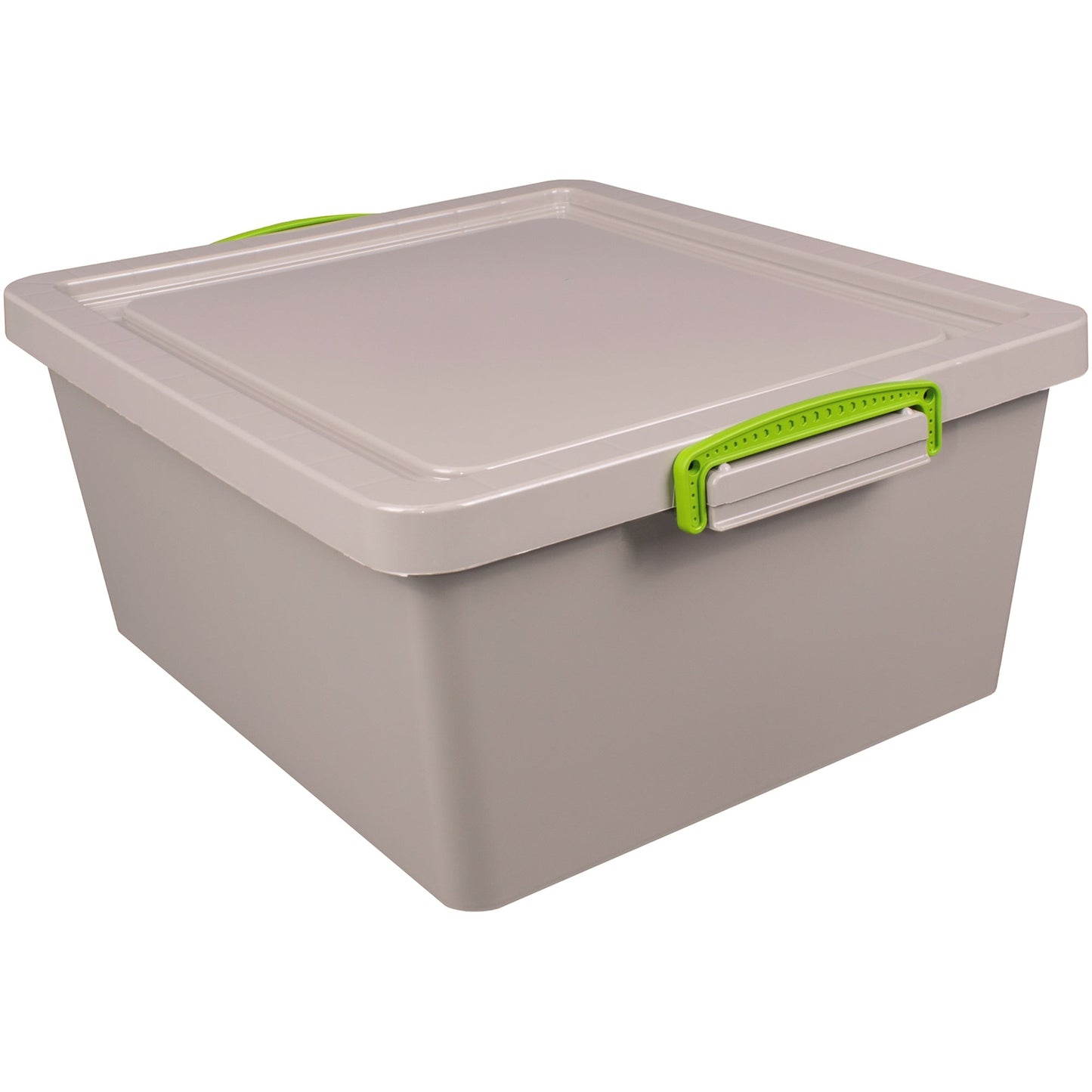 Really Useful Box Aufbewahrungsbox Recycling Economie 38,3 x 19,5 x 46 cm (B x H x T) 17,5l Polypropylen, 100 % recycelt taubengrau