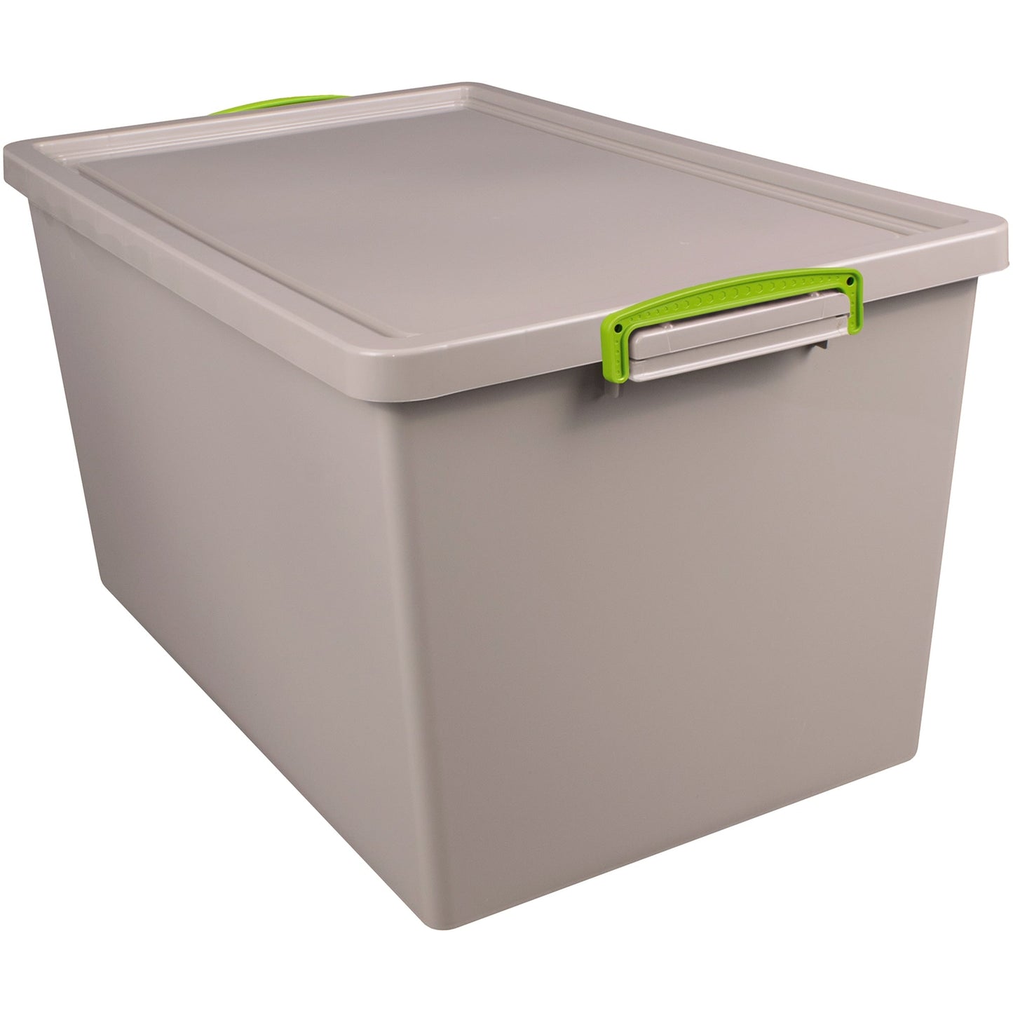 Really Useful Box Aufbewahrungsbox Recycling Economie 44 x 36,8 x 69,5 cm (B x H x T) 83l Polypropylen, 100 % recycelt taubengrau