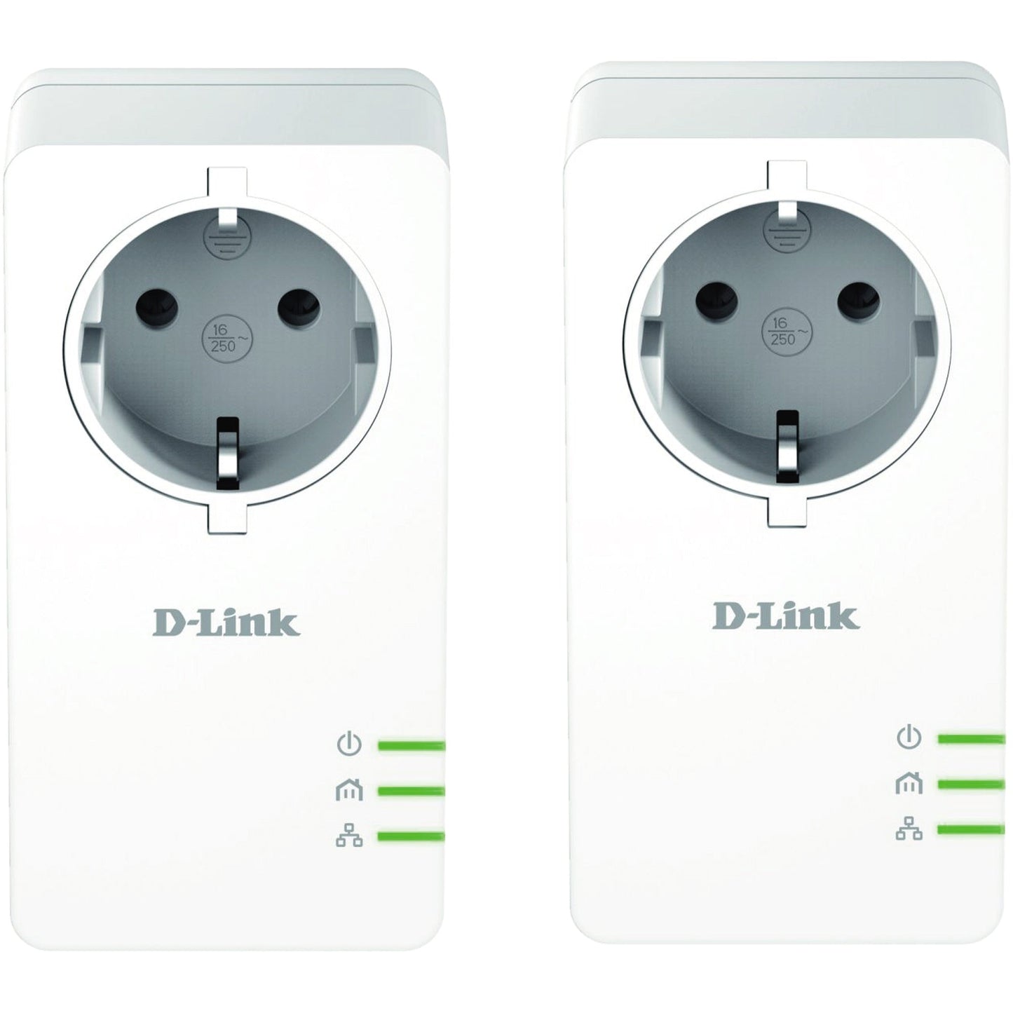 D-Link Powerline AV2 Kit 58,48 x 113,49 x 37,8 mm (B x H x T)