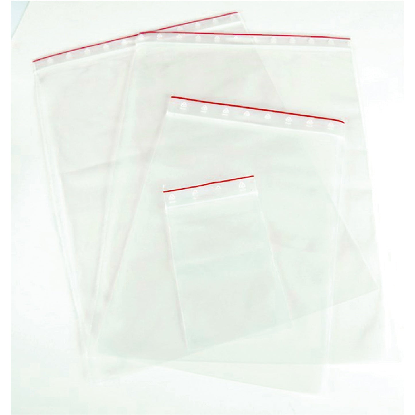 Druckverschlussbeutel 70 x 100 mm (B x H) 50µm LDPE-Folie transparent 100 St./Pack.