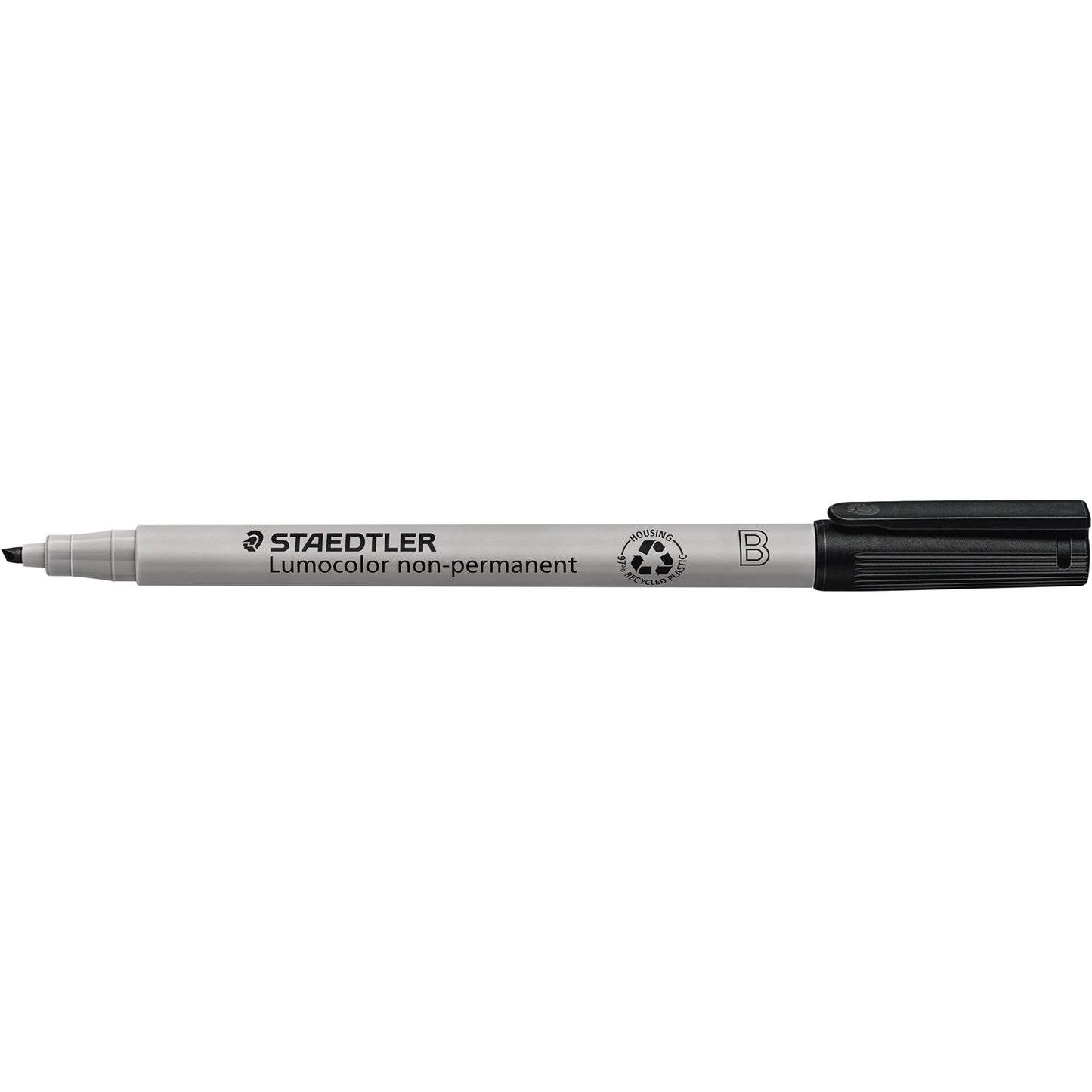 STAEDTLER® Folienstift Lumocolor® non-permanent 312 1-2,5mm schwarz nicht dokumentenecht