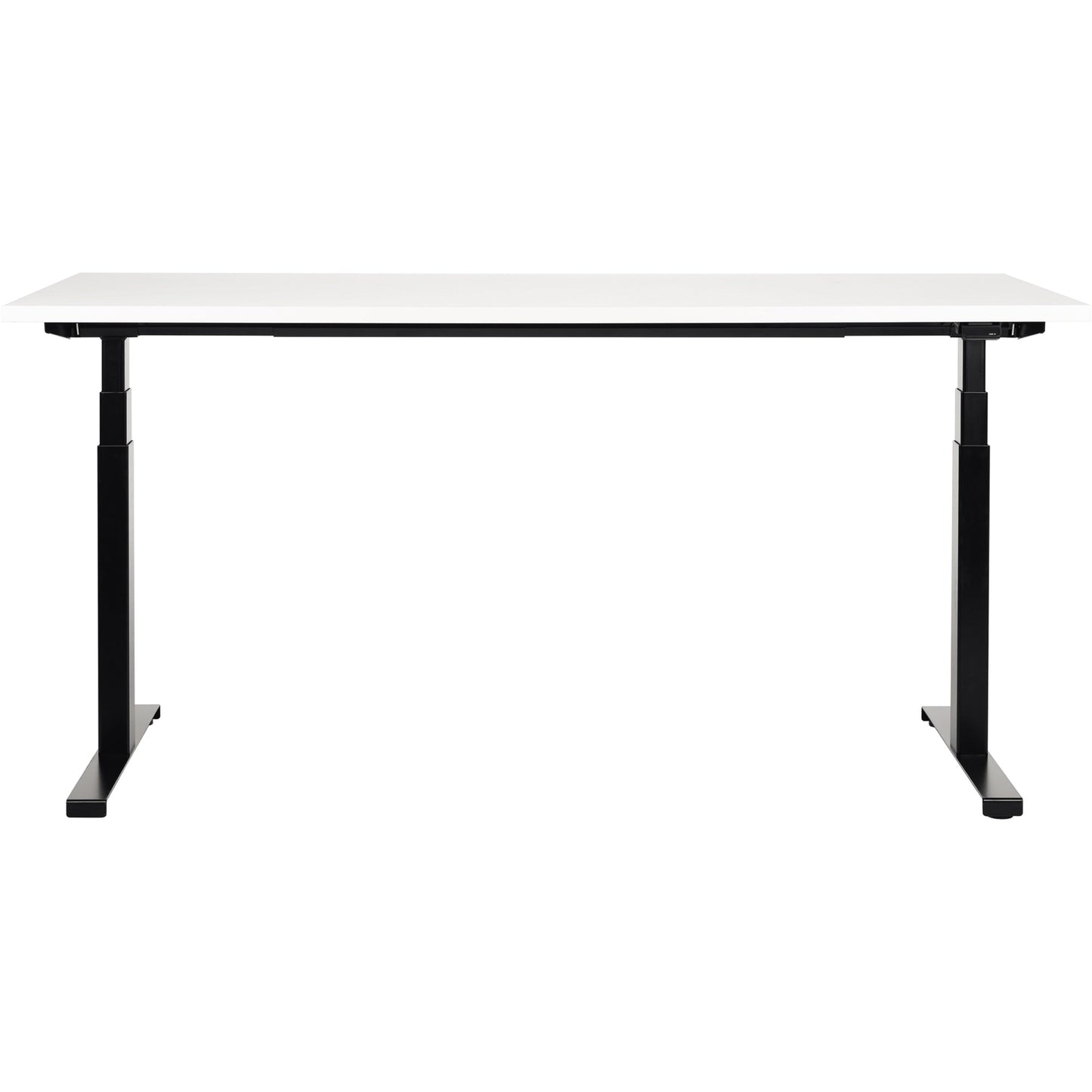 BakkerElkhuizen Schreibtisch WORK & MOVE Maße: 1.600 x 650-1.260 x 800 mm (B x H x T) Spanplatte weiß