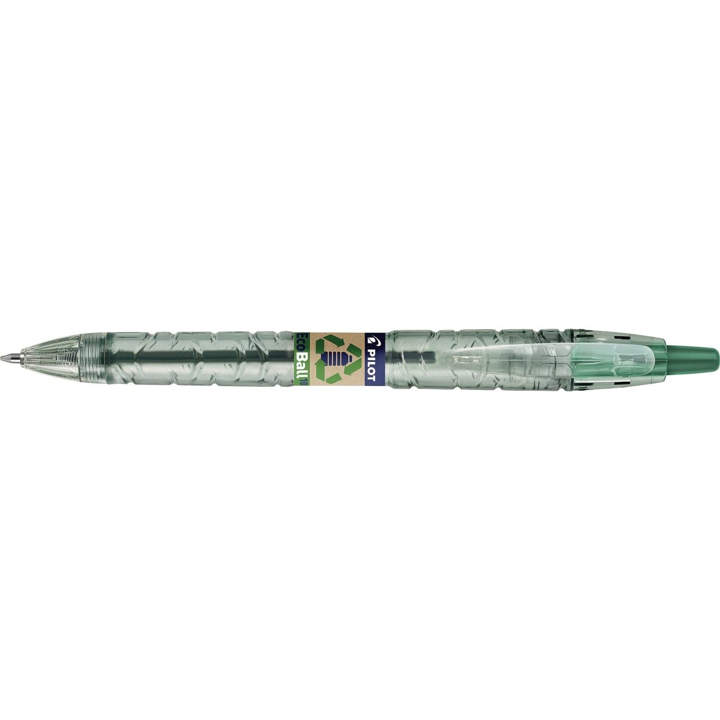 PILOT Kugelschreiber Bottle 2 Pen Ecoball 0,4mm grün Mine auswechselbar dokumentenecht Schaftfarbe: transluzent