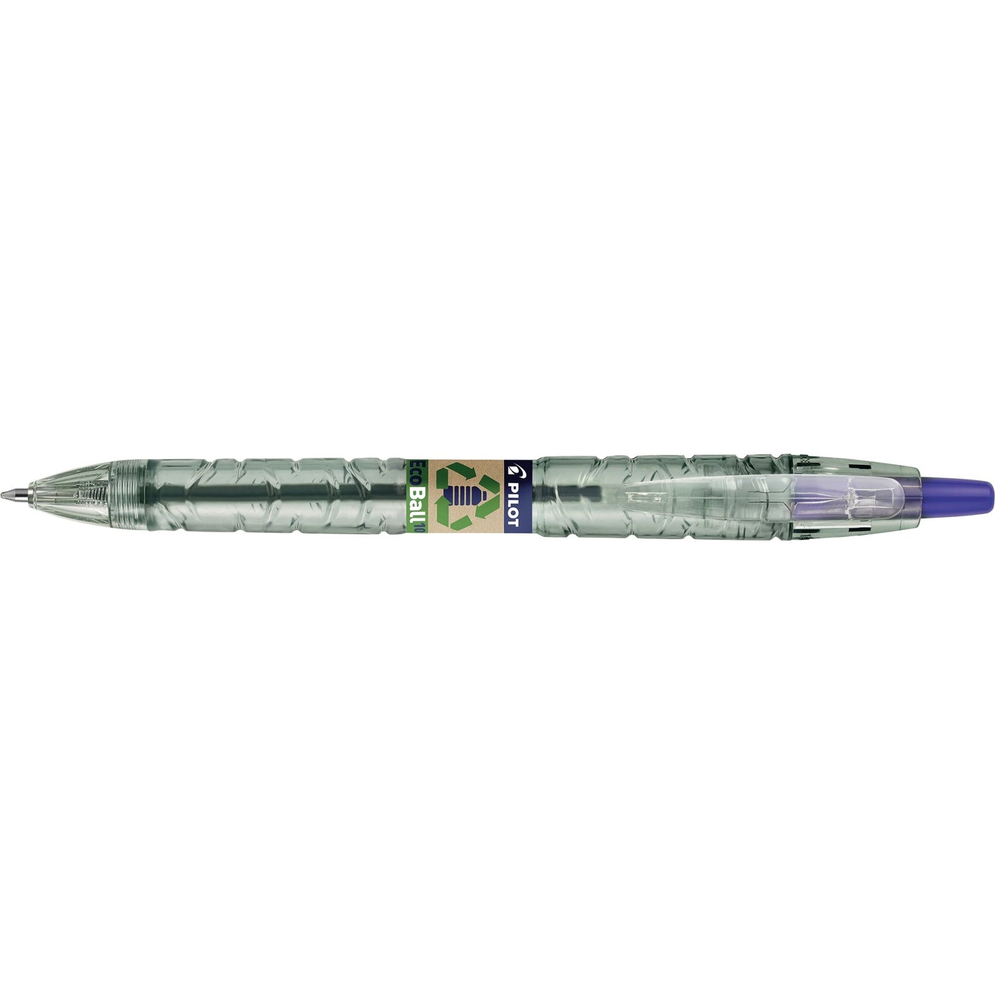 PILOT Kugelschreiber Bottle 2 Pen Ecoball 0,4mm blau Mine auswechselbar dokumentenecht Schaftfarbe: transluzent