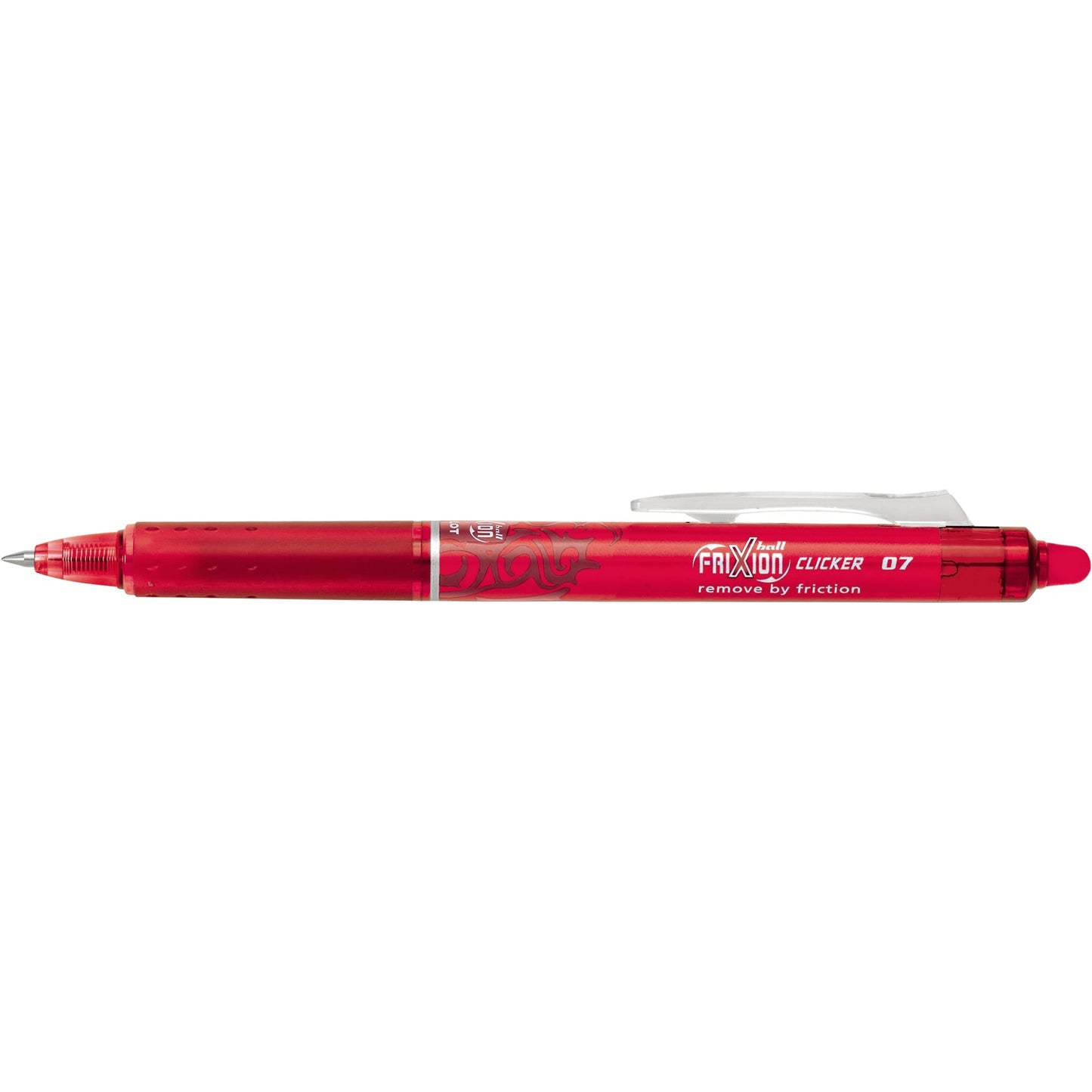 PILOT Tintenroller FriXion Clicker 0,4mm rot Rundspitze nicht dokumentenecht