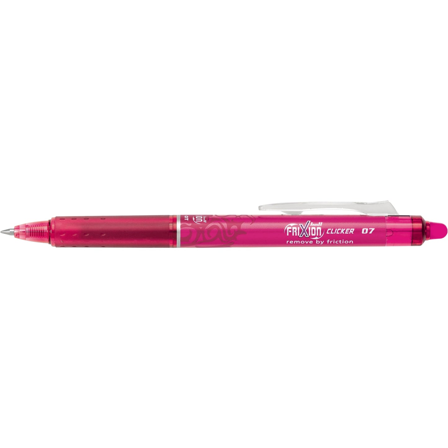 PILOT Tintenroller FriXion Clicker 0,4mm pink Rundspitze nicht dokumentenecht