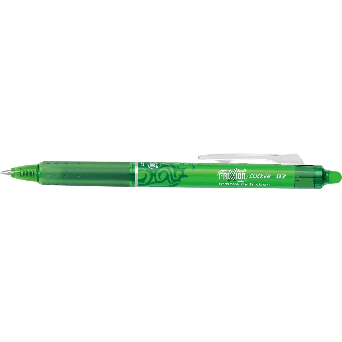 PILOT Tintenroller FriXion Clicker 0,4mm hellgrün Rundspitze nicht dokumentenecht