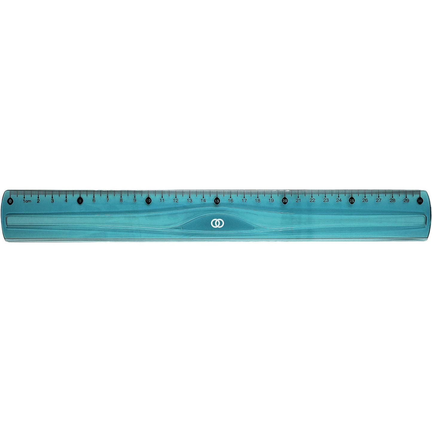 Soennecken Lineal oeco 30cm PET, 100 % recycelt ocean blue
