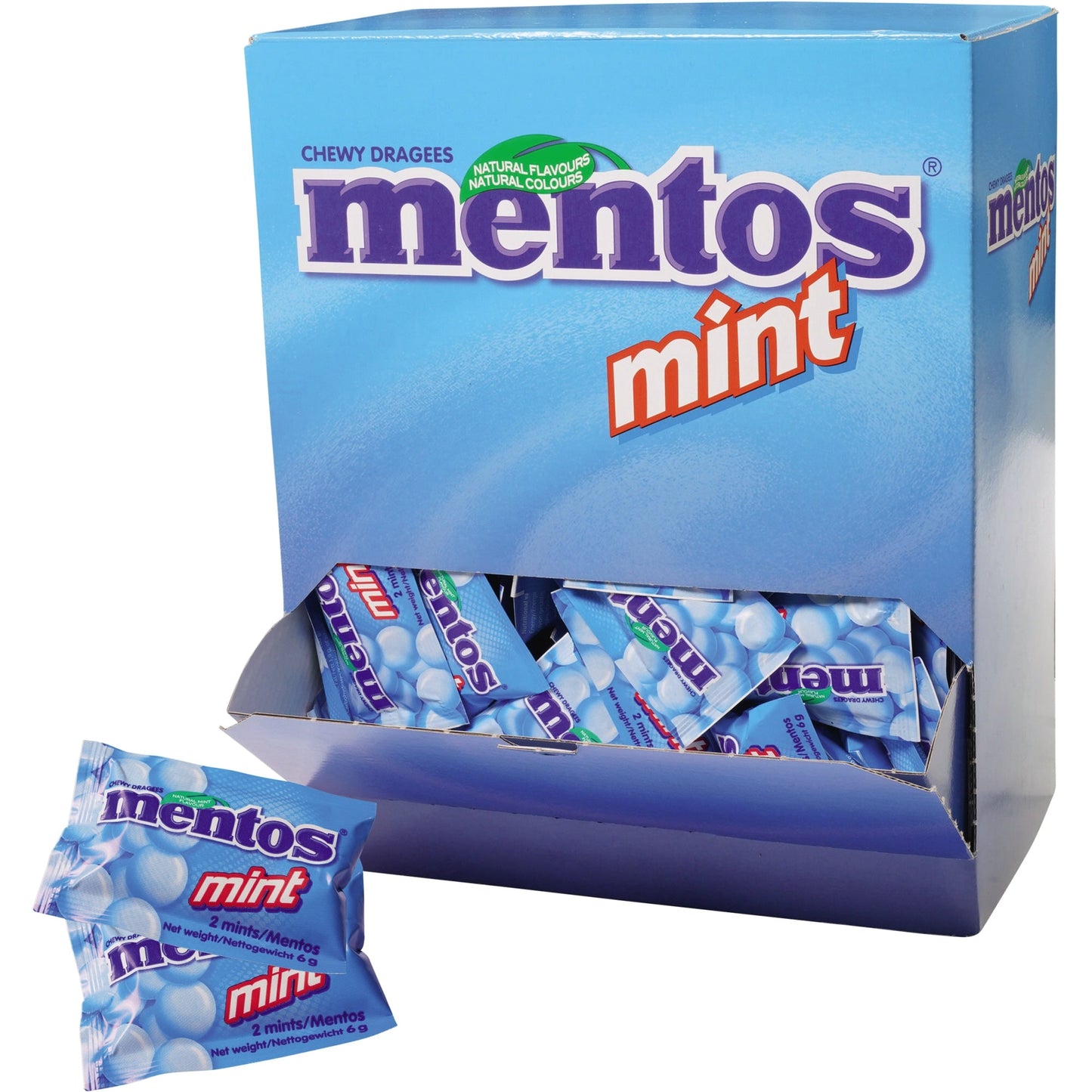 Mentos® Bonbons mint Duo Mint 250 x 5,7 g/Pack.