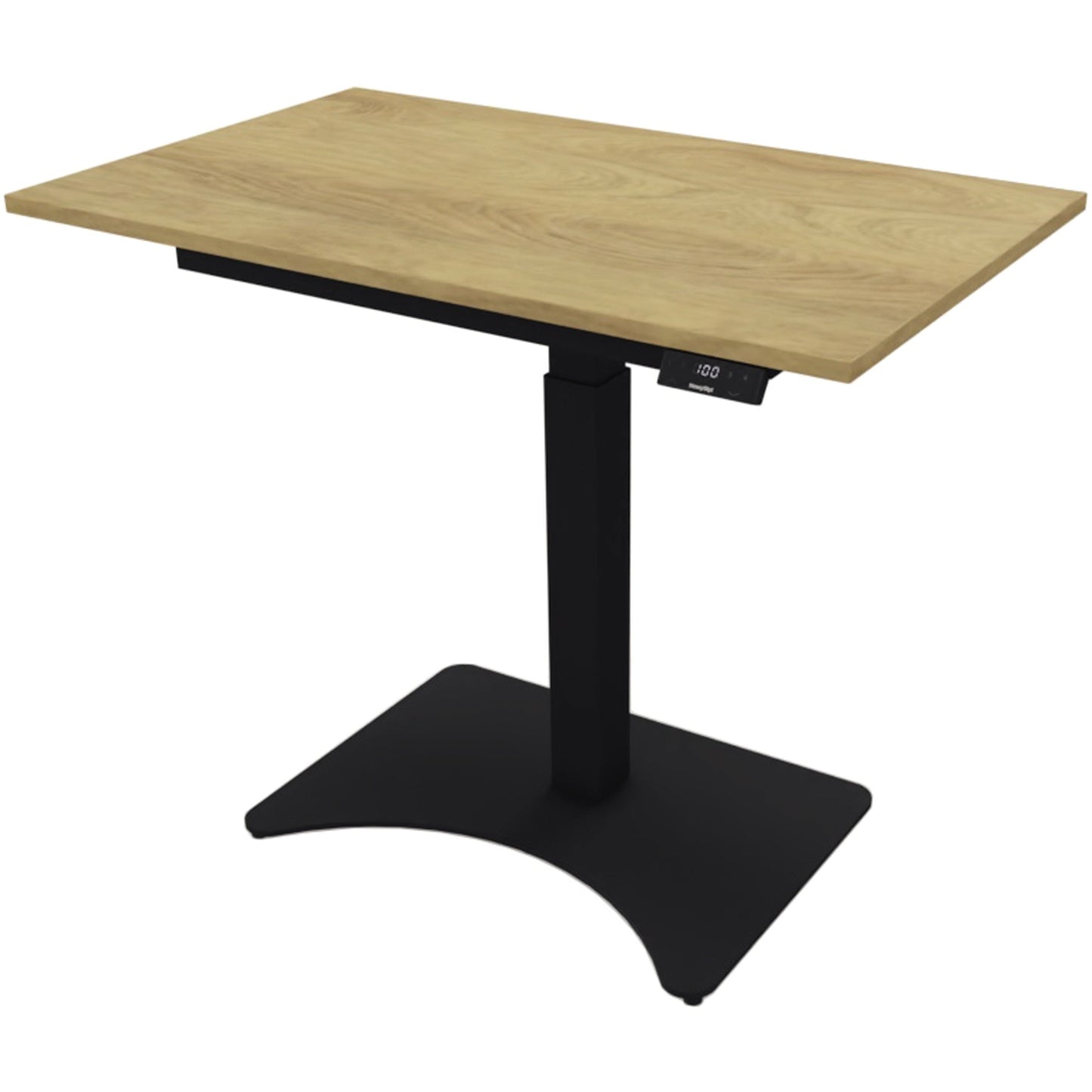 NowyStyl Schreibtisch eModel 2.0 MINI Maße: 900 x 620-1.080 x 550 mm (B x H x T) Holz natural hickory