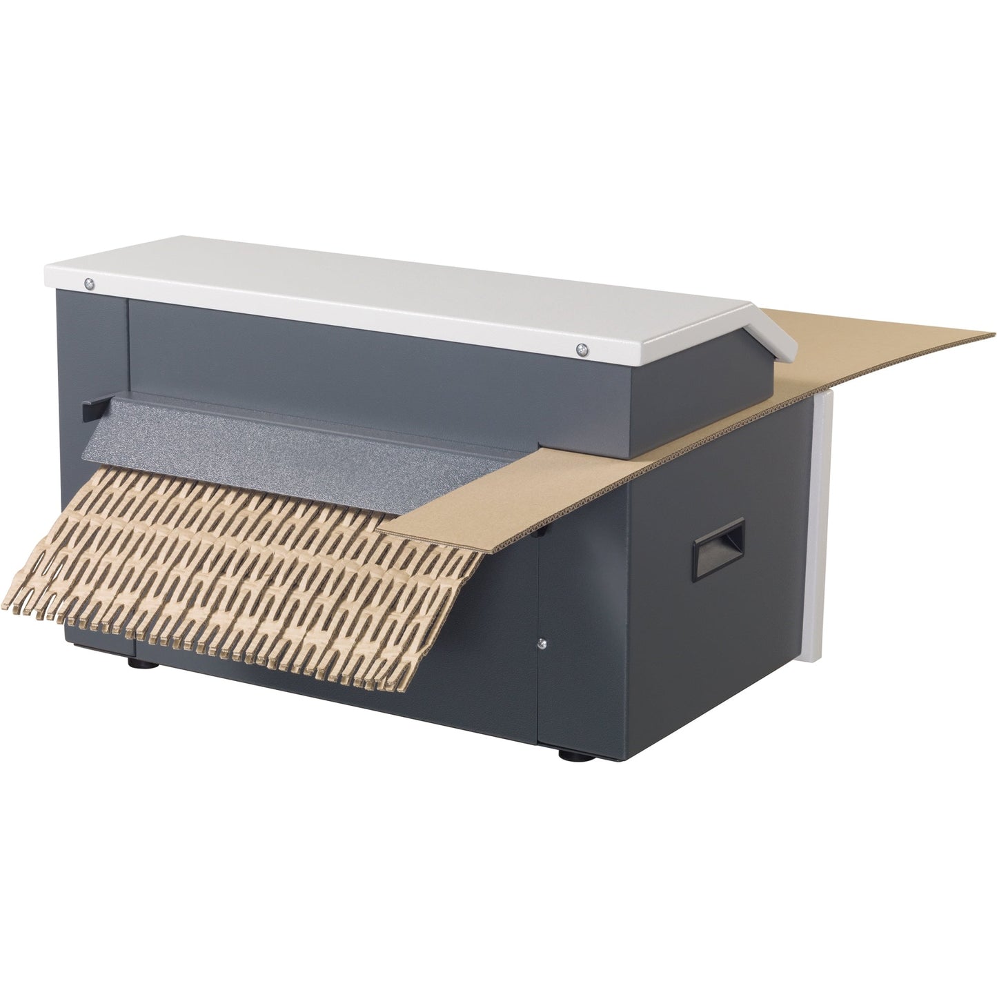HSM® Karton-Perforator ProfiPack C400 61 x 37,5 x 39,5 cm (B x H x T) 135mm/s eisengrau/lichtgrau