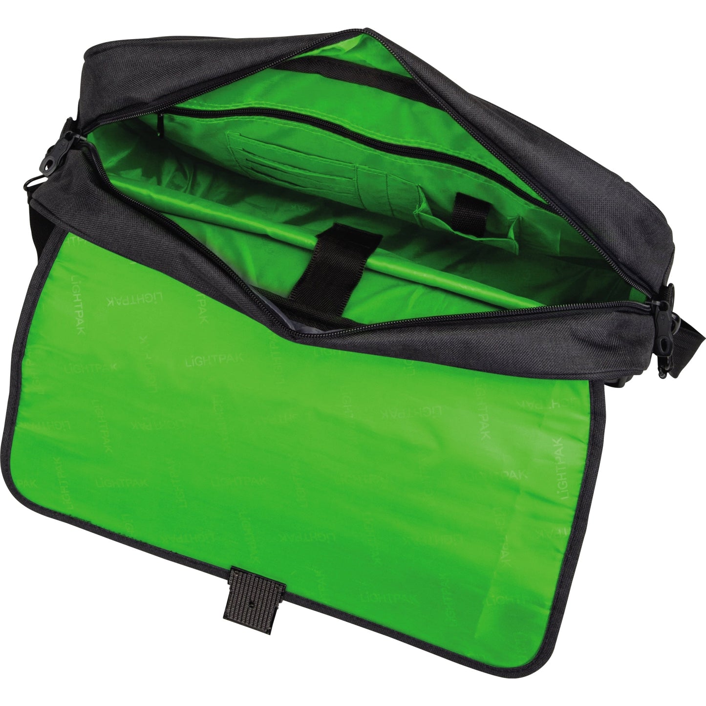 Soennecken Aktentasche oeco RPET Außenmaße: 43 x 34 x 12 cm (B x H x T) Steckverschluss PET, recycelt schwarz