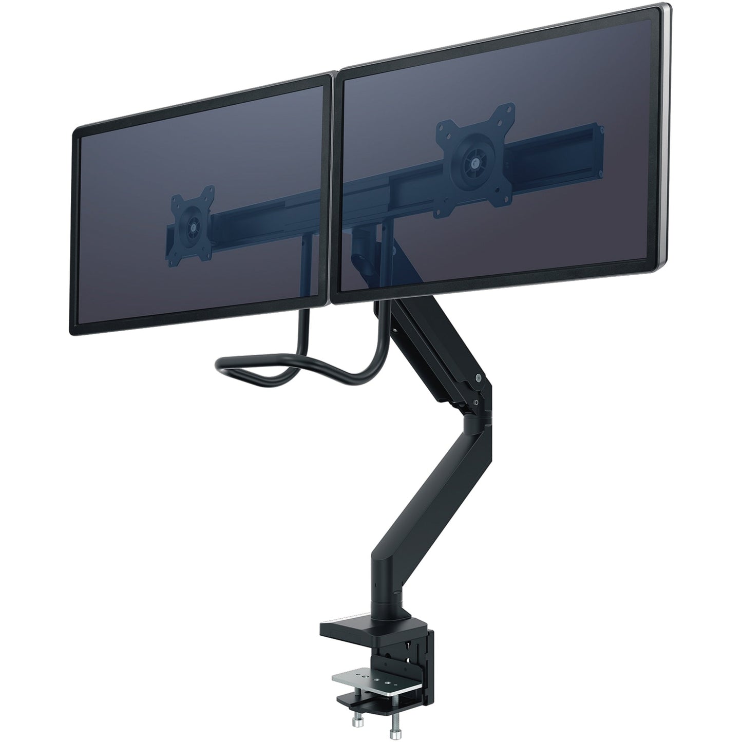 Fellowes® Monitorschwenkarm EppaT Crossbar 2 x 8kg Metall schwarz