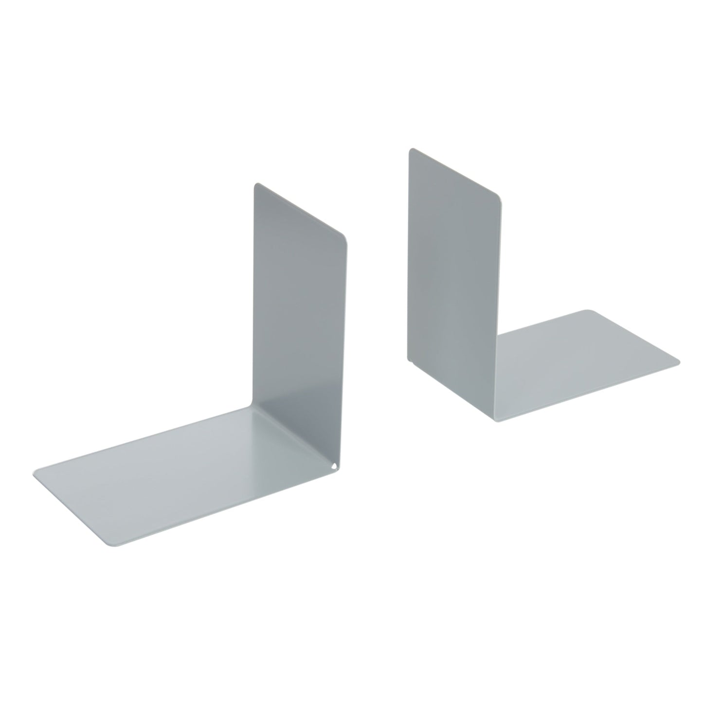 Westcott Buchstütze 9 x 14 x 14 cm (B x H x T) Metall, pulverbeschichtet grau 2 St./Pack.