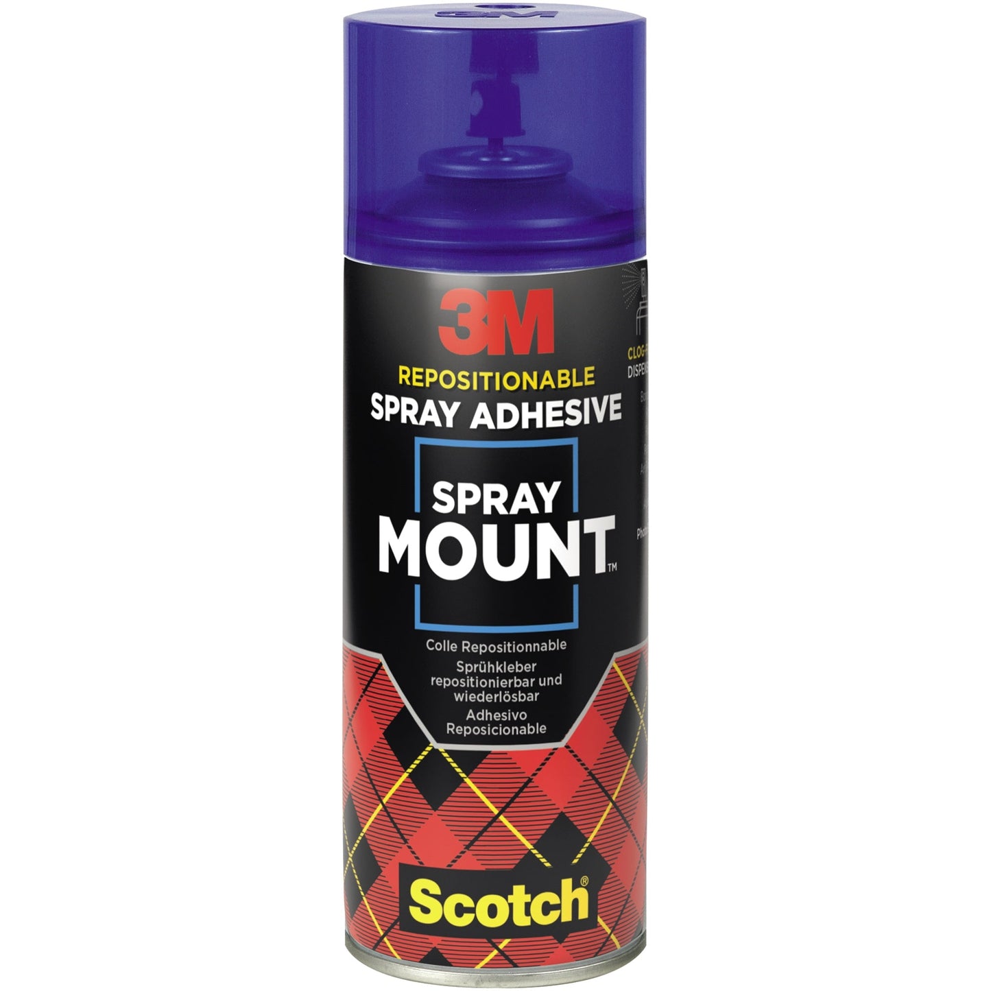 Scotch® Sprühkleber Spray MountT mit Lösungsmittel nicht wieder ablösbar 400ml