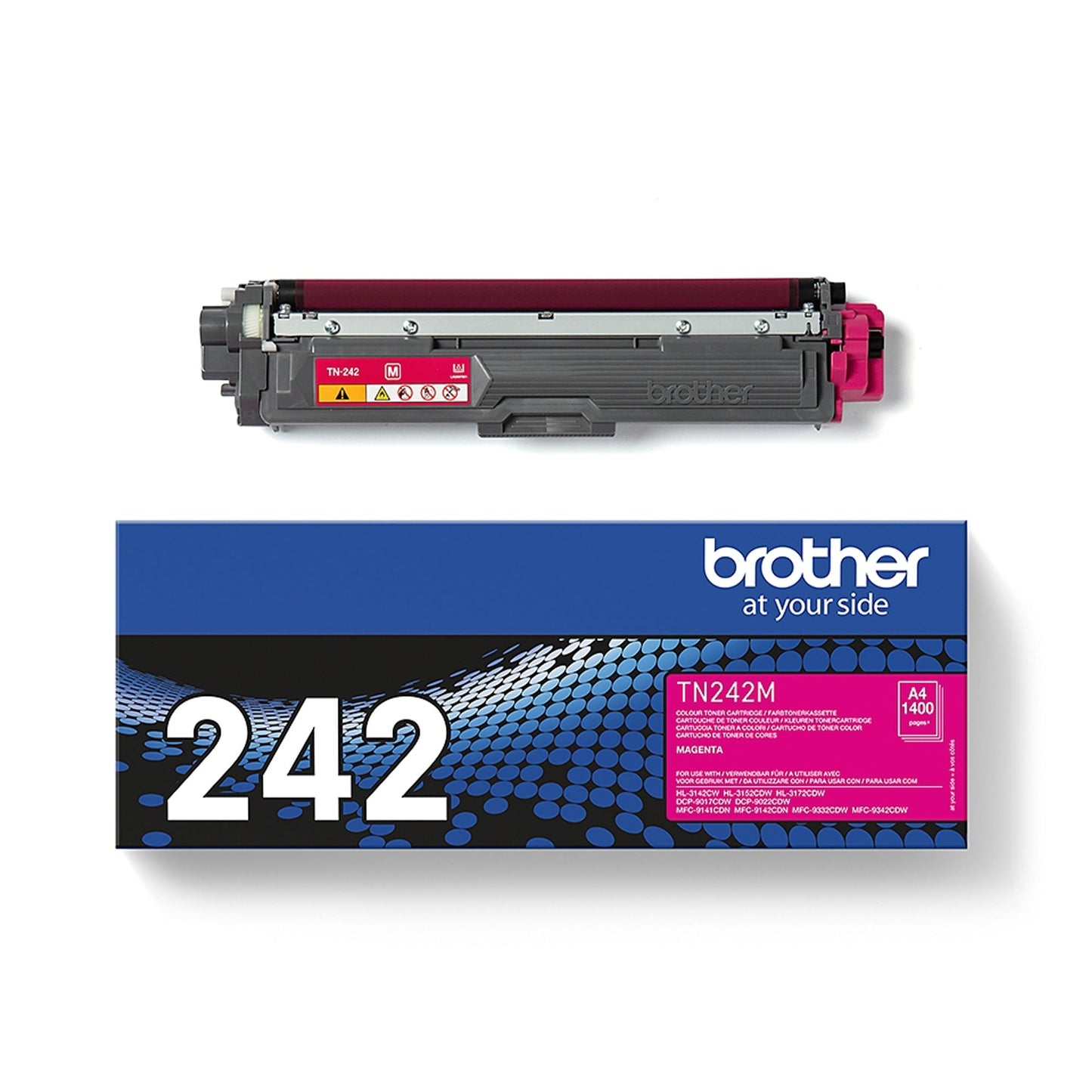 Brother Toner Originalzubehör TN-242M ca. 1.400 Seiten magenta