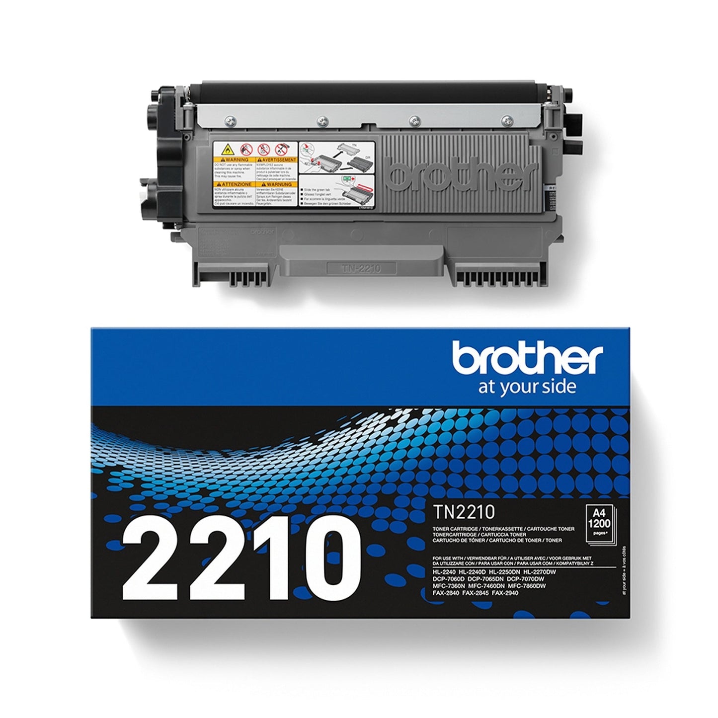 Brother Toner Originalzubehör TN-2210 ca. 1.200 Seiten schwarz
