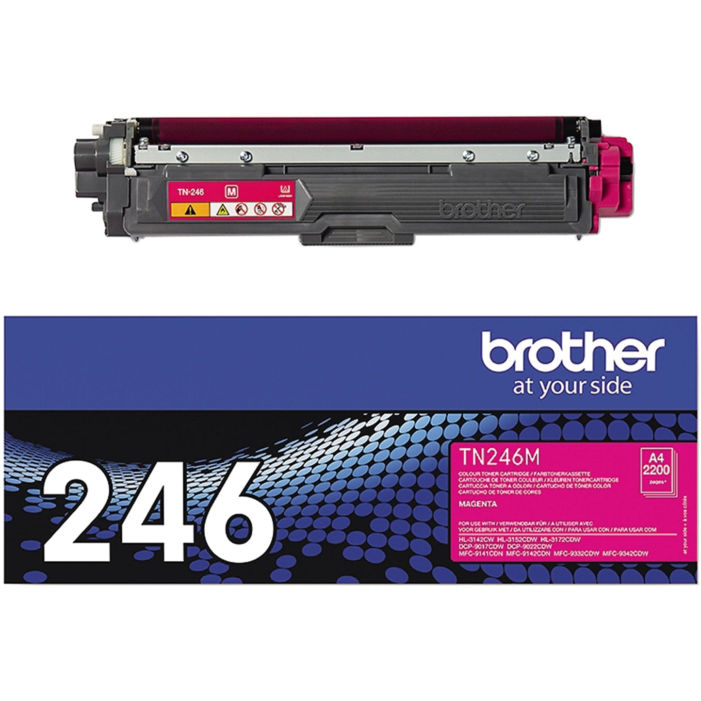 Brother Toner Originalzubehör TN-246M ca. 2.200 Seiten magenta