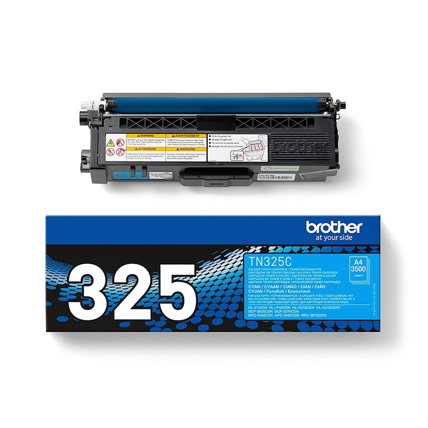 Brother Toner Originalzubehör TN-325C ca. 3.500 Seiten cyan