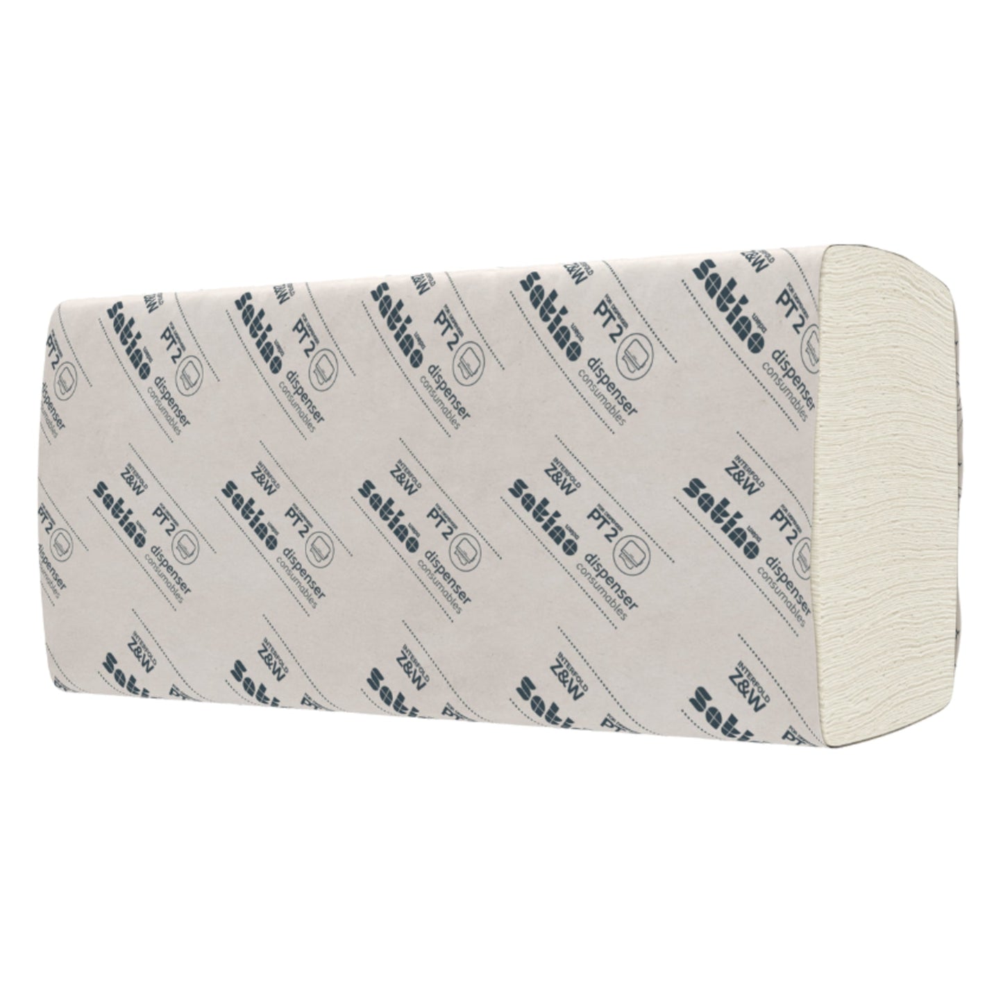 Satino by WEPA Papierhandtücher Prestige 20,6 x 24 cm (B x L) Zellstoff hochweiß 25 x 150 Bl./Pack.