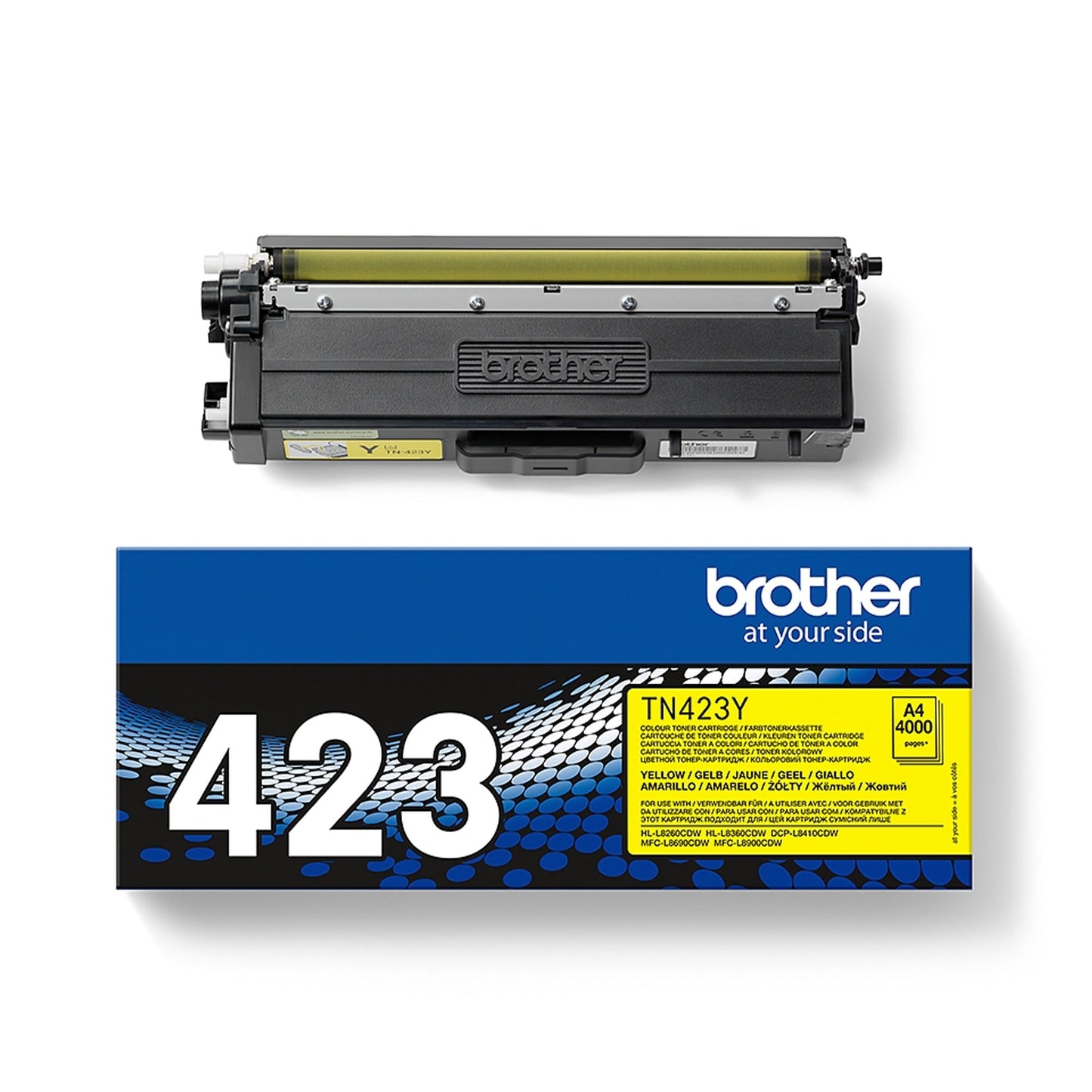 Brother Toner Originalzubehör TN-423Y ca. 4.000 Seiten gelb