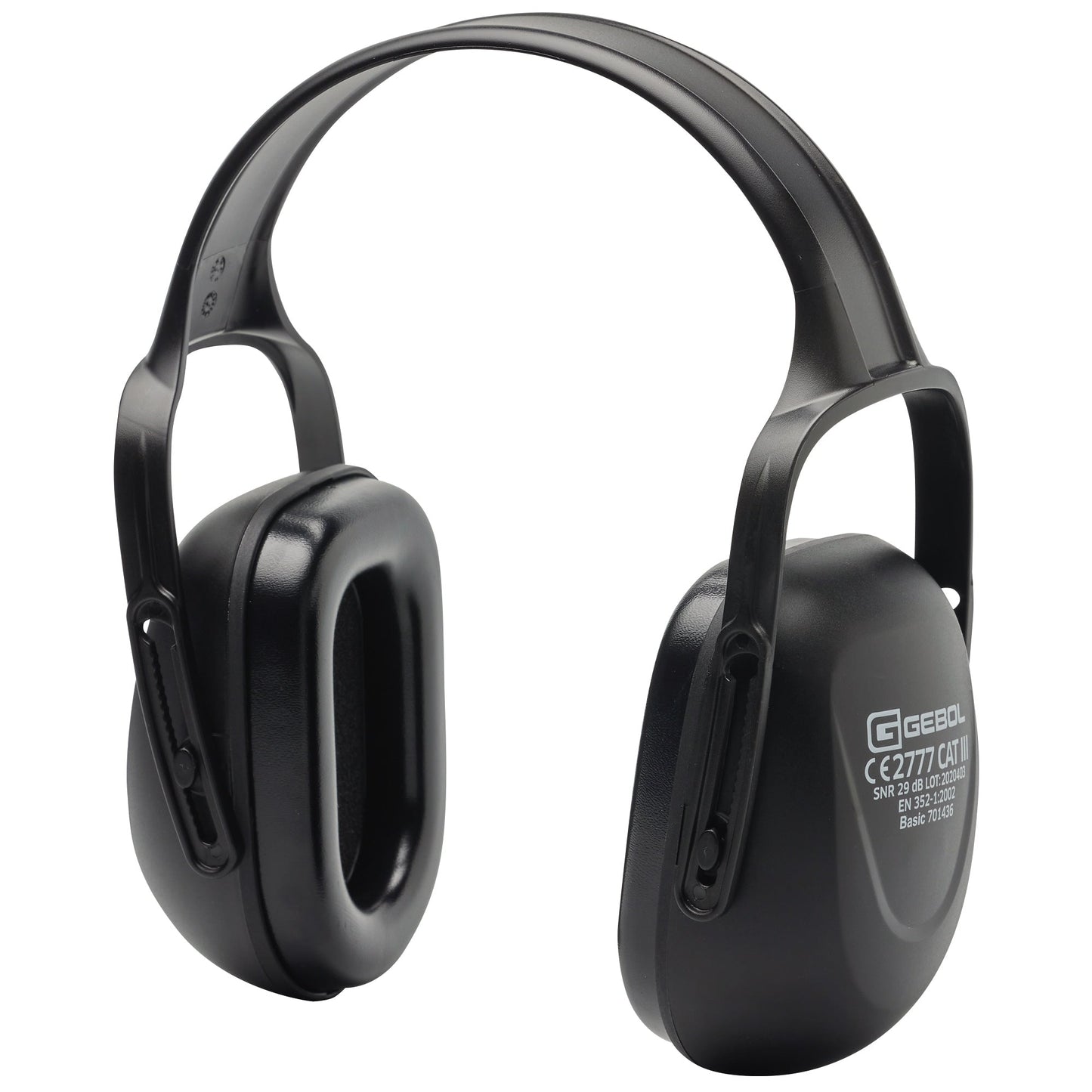 GEBOL Kapselgehörschutz BASIC 29 dB Kunststoff/Polypropylen schwarz