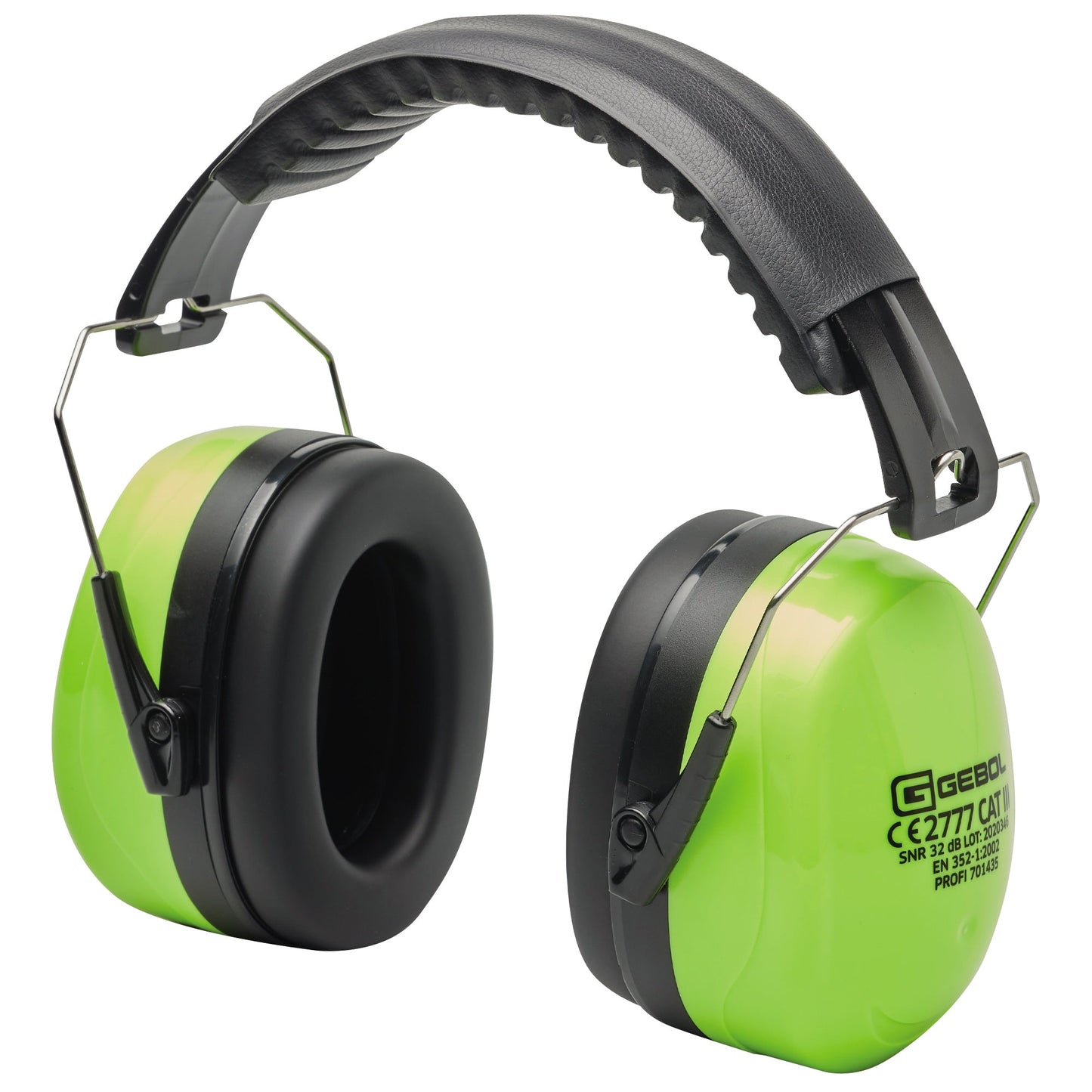 GEBOL Kapselgehörschutz PROFI 32 dB ABS Kunststoff neongelb
