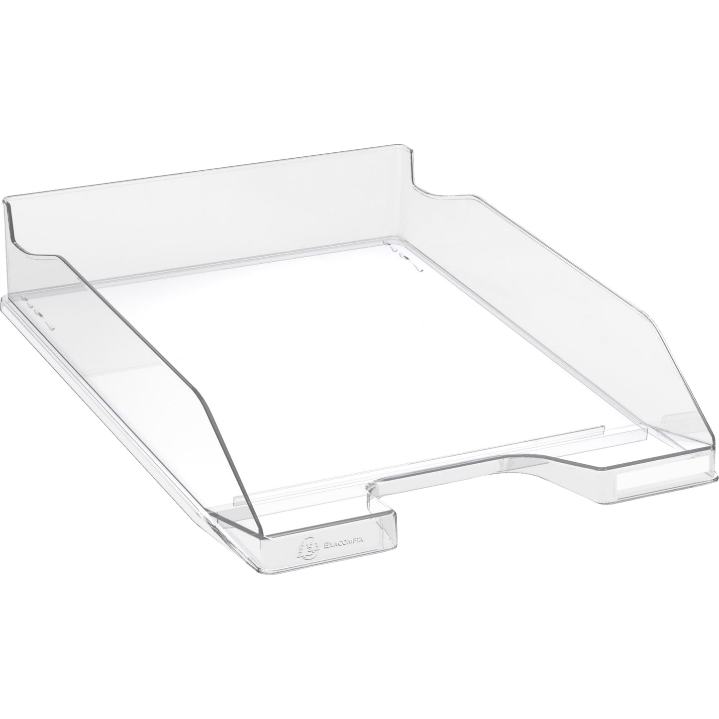 Exacompta Briefablage COMBO MIDI Office DIN A4, Überbreite Polystyrol Farbe: glasklar