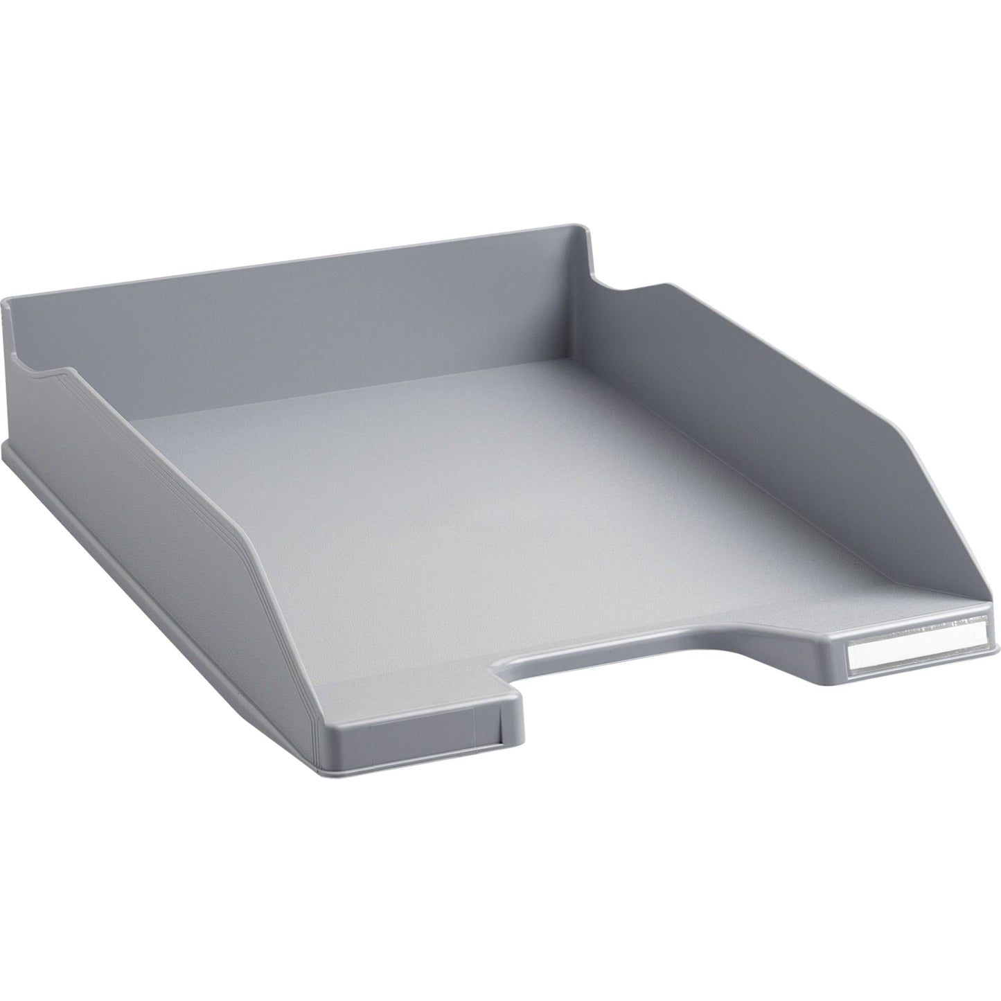 Exacompta Briefablage COMBO MIDI Office DIN A4, Überbreite Polystyrol Farbe: steingrau