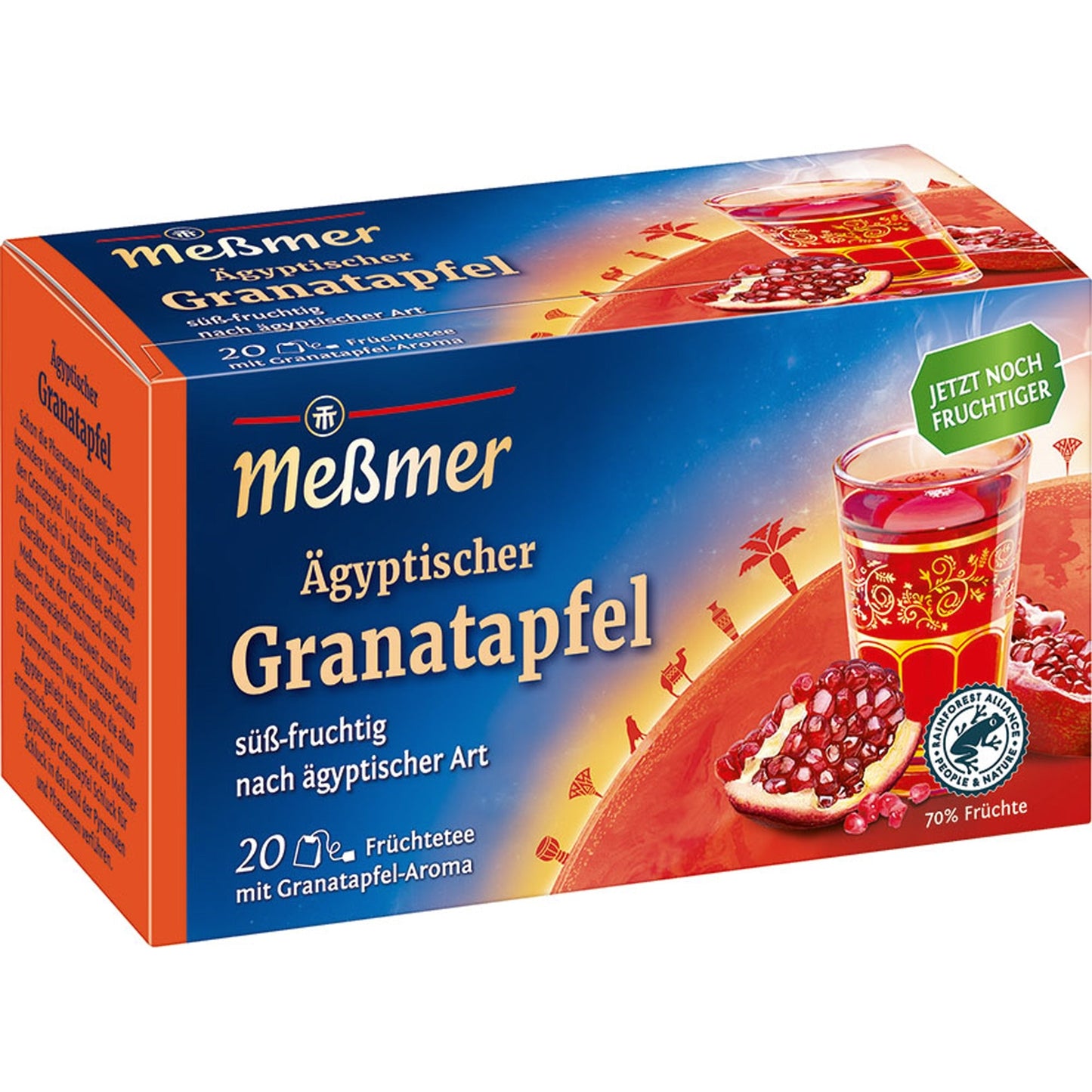 Meßmer Tee Ägyptischer Granatapfel 20 Btl./Pack.