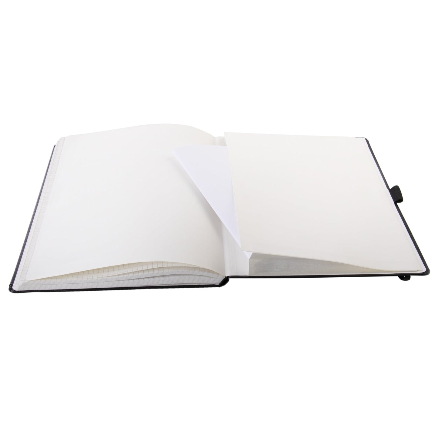 Westcott Notizbuch DIN A4 kariert schwarz 96 Bl.