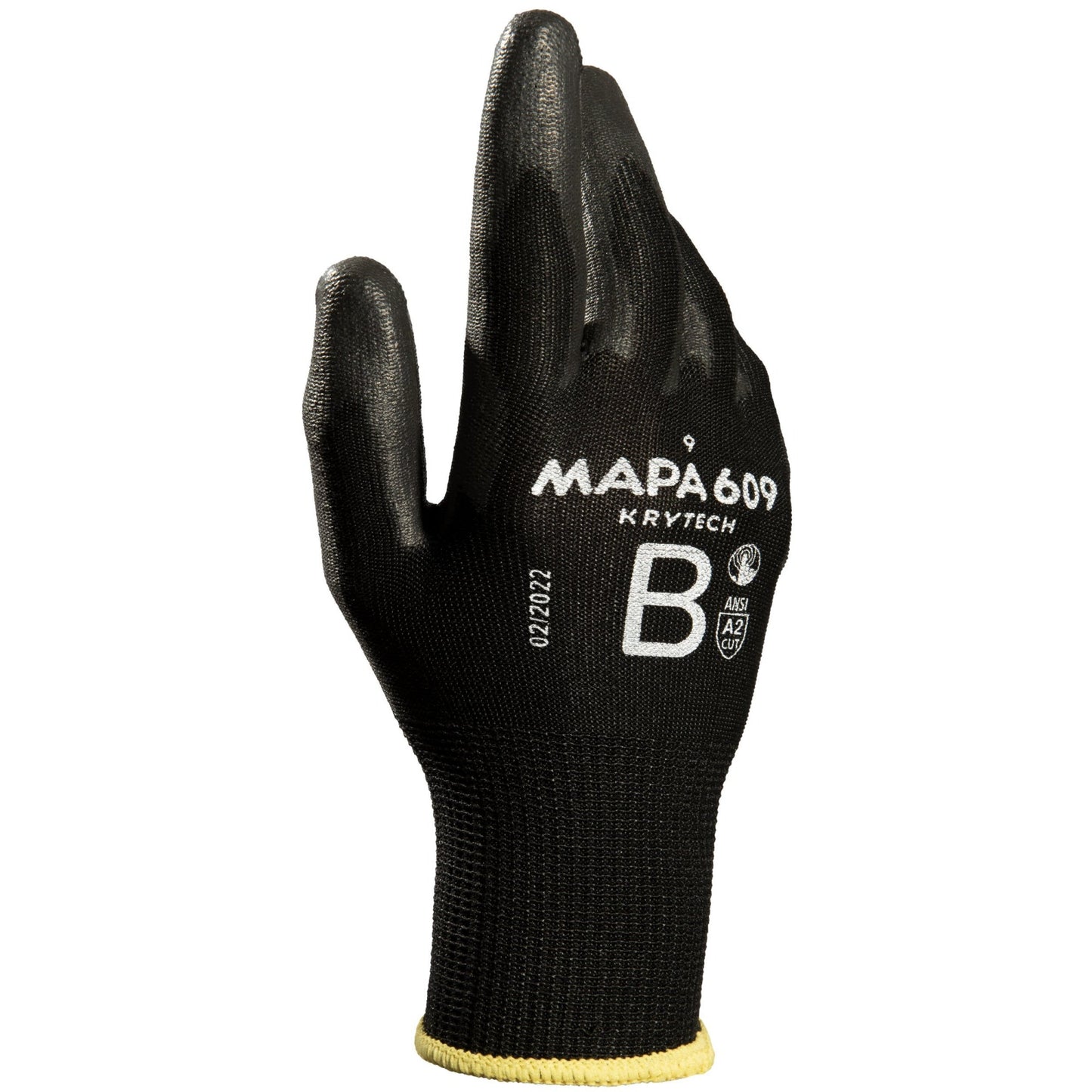 MAPA Arbeitshandschuhe KryTech 609 7 II Polyurethan schwarz