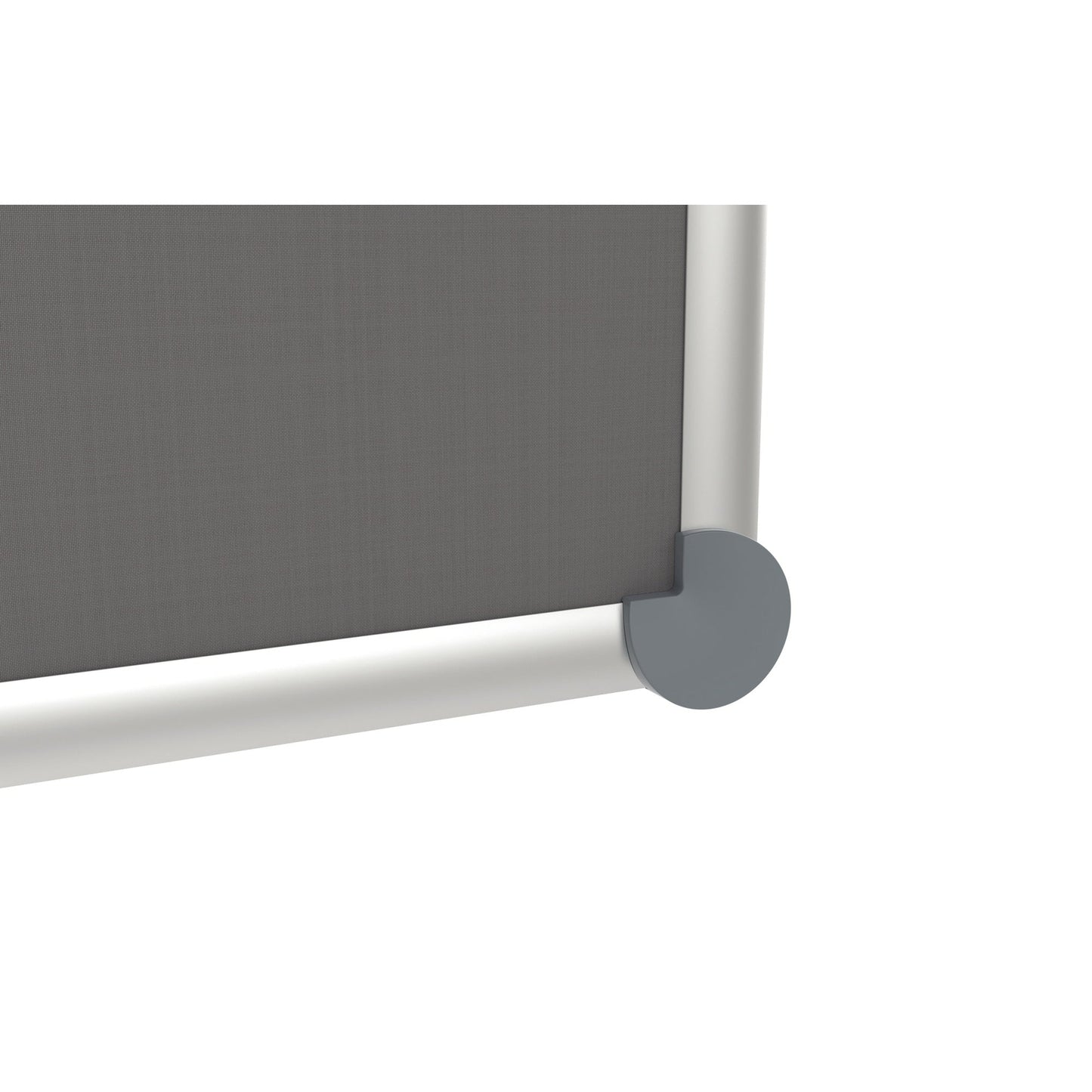 MAUL Pinnwand MAULpro 2000 Maße der Oberfläche: 150 x 100 cm (B x H) Textil Material des Rahmens: Aluminium, eloxiert grau