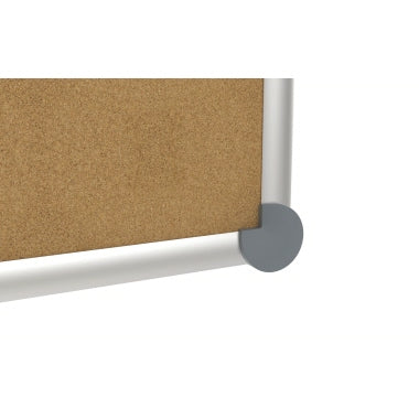 MAUL Pinnwand MAULpro 2000 Maße der Oberfläche: 120 x 90 cm (B x H) Kork Material des Rahmens: Aluminium, eloxiert braun