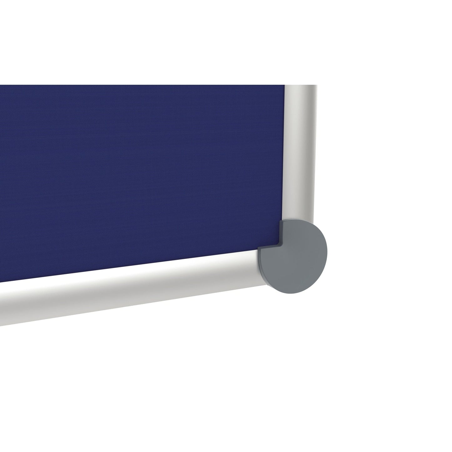 MAUL Pinnwand MAULpro 2000 Maße der Oberfläche: 120 x 90 cm (B x H) Textil Material des Rahmens: Aluminium, eloxiert blau