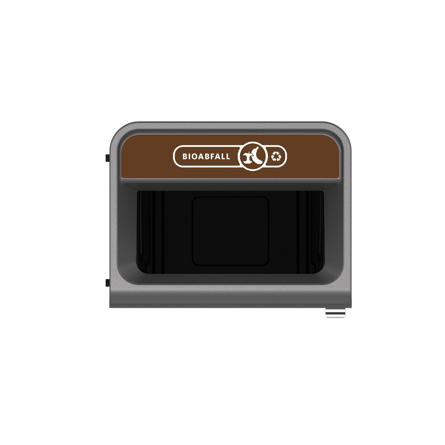 Rubbermaid Abfallsammelsystem 49,5 x 97,5 x 61 cm (B x H x T) 125l 1 Sortierfach Stahl, verzinkt