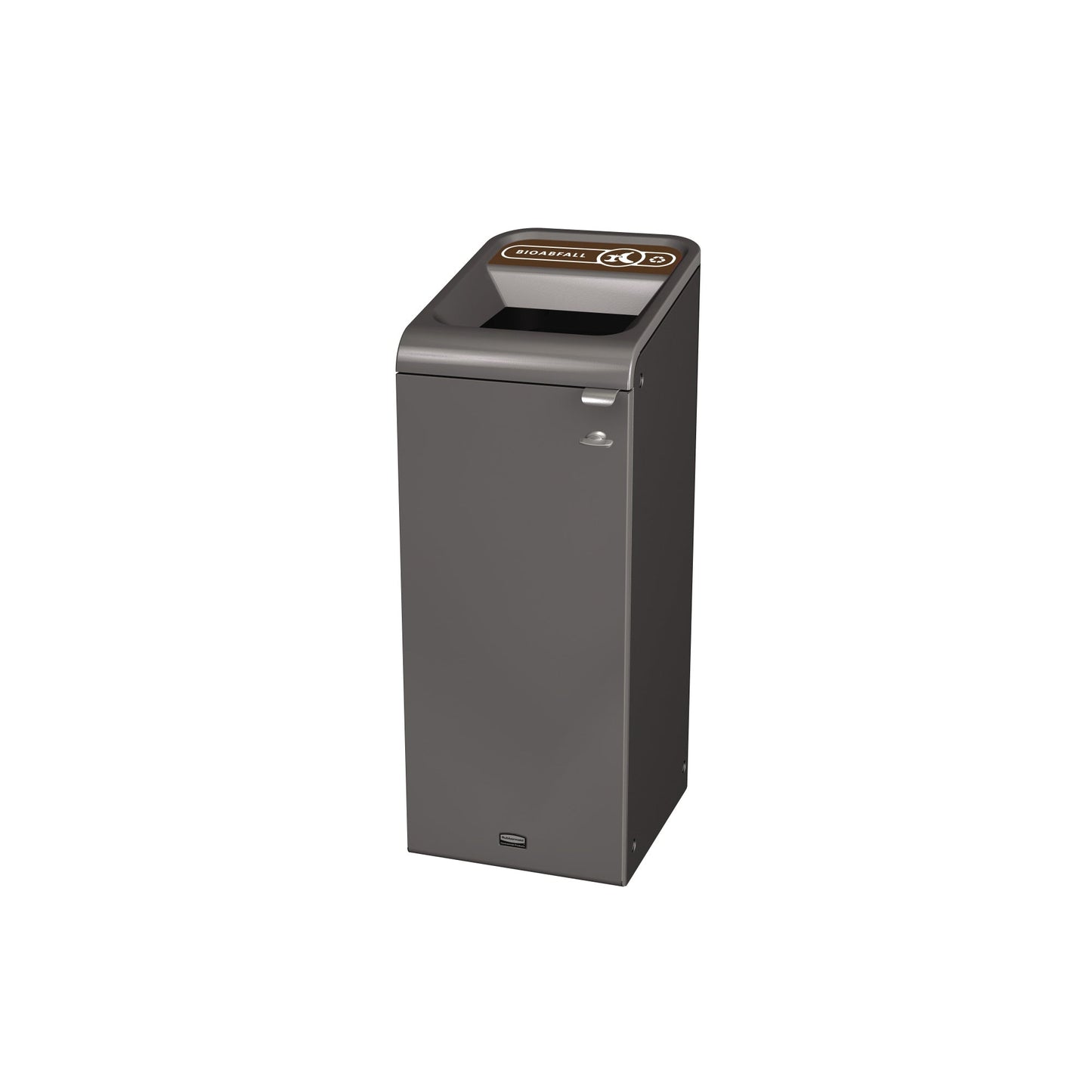 Rubbermaid Abfallsammelsystem 49,5 x 97,5 x 36,7 cm (B x H x T) 57l 1 Sortierfach Stahl, verzinkt