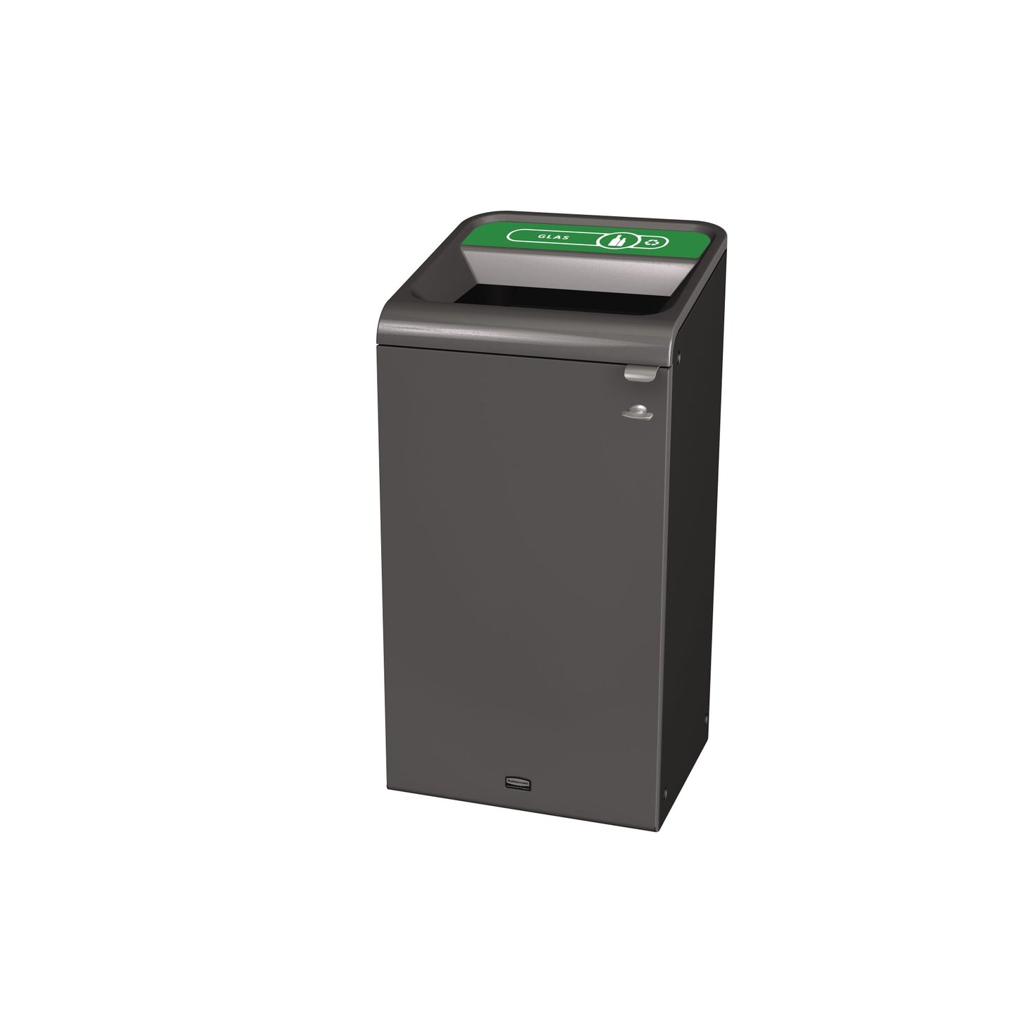 Rubbermaid Abfallsammelsystem 49,5 x 97,5 x 48,9 cm (B x H x T) 87l 1 Sortierfach Stahl, verzinkt