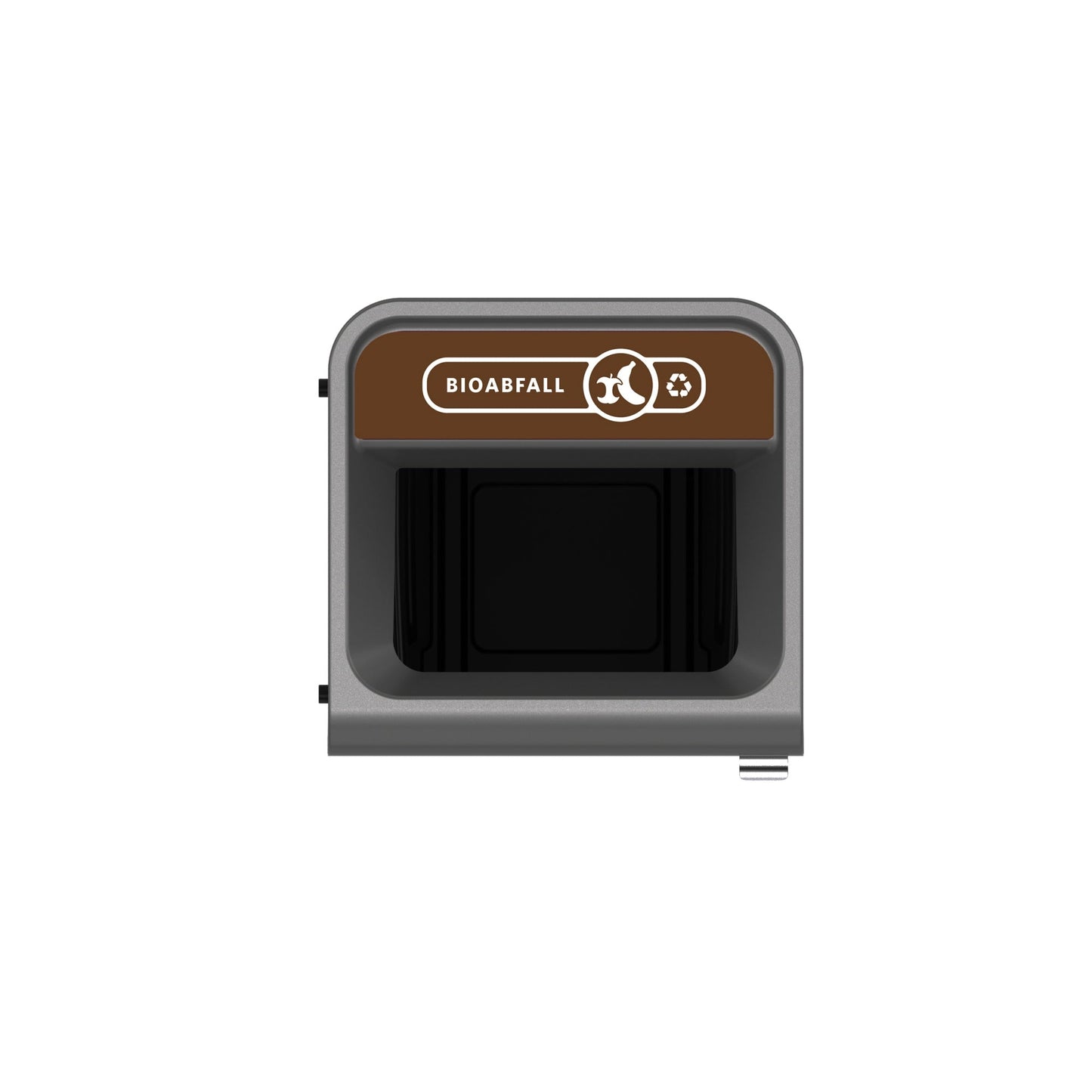 Rubbermaid Abfallsammelsystem 49,5 x 97,5 x 48,9 cm (B x H x T) 87l 1 Sortierfach Stahl, verzinkt