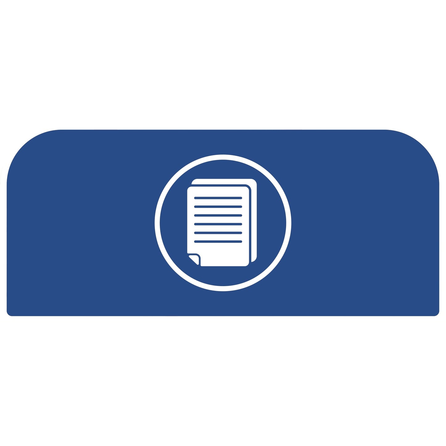 Rubbermaid Hinweisschild 36,7 x 20,36 cm (B x H) Papier Kunststoff