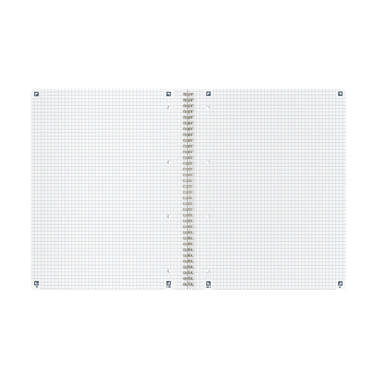 Oxford Collegeblock Origins DIN A4+ kariert Karton grau 70 Bl.