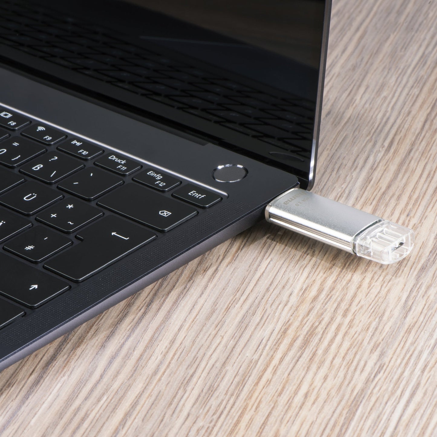 Hama USB-Stick C-Laeta USB 3.0 64Gbyte silber