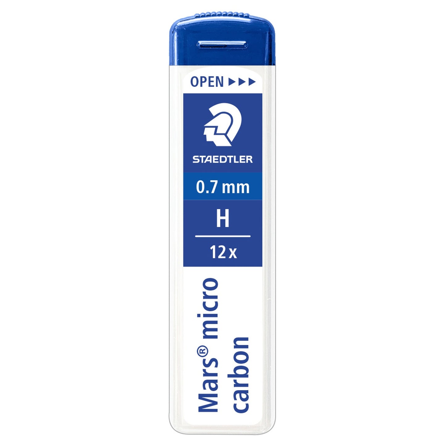 STAEDTLER® Feinmine Mars® micro carbon 250 0,7mm H schwarz 12 St./Pack.