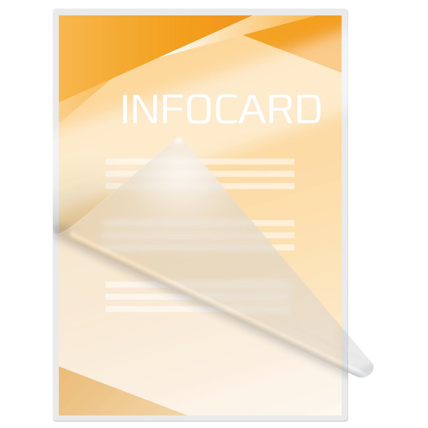 GBC® Laminierfolie DocumentT Pouch 111 x 154 mm (B x H) DIN A6 125µm glänzend 100 St./Pack.