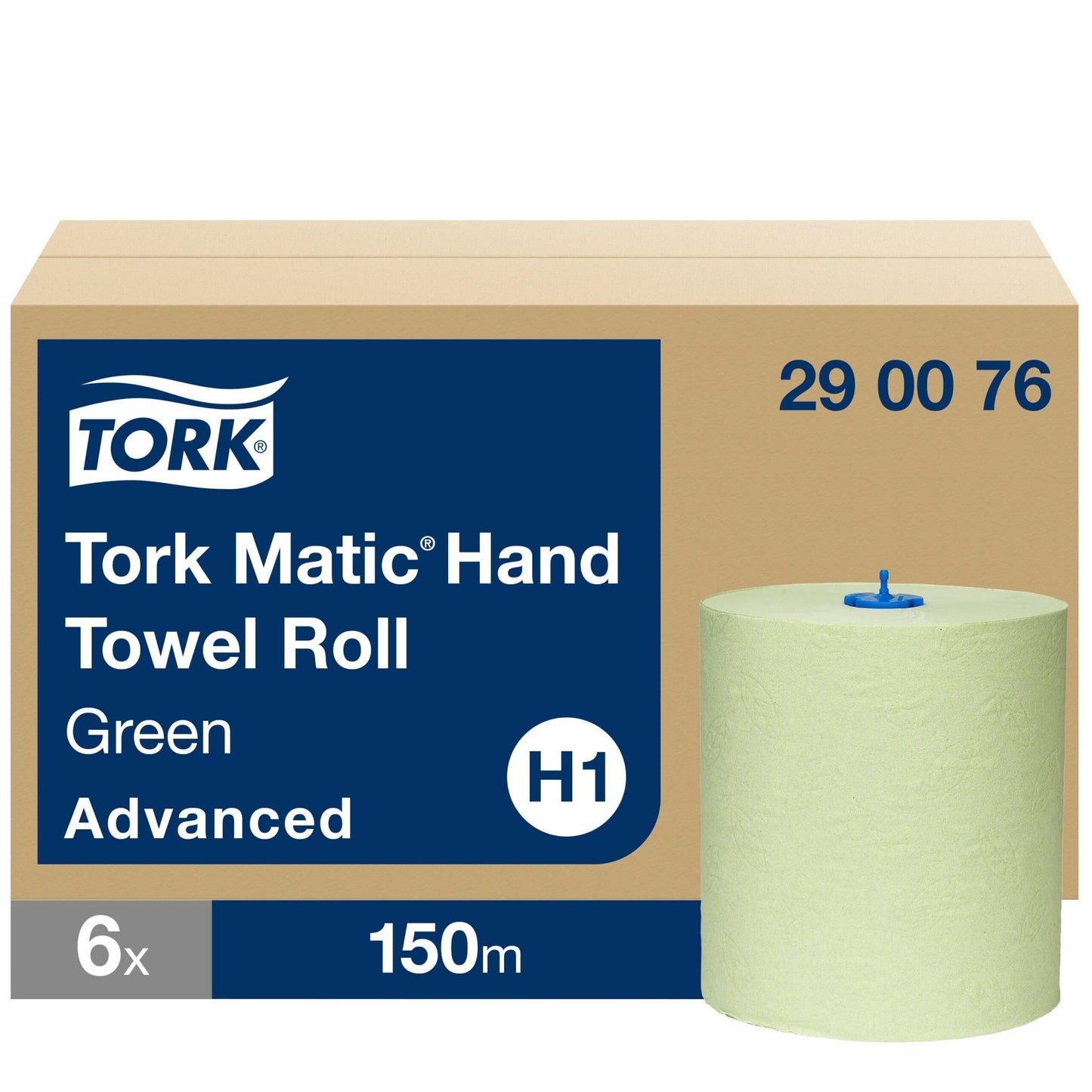 Tork Handtuchrolle Matic® Advanced 21 cm x 150 m (B x L) Tissue grün 6 Rl./Pack.