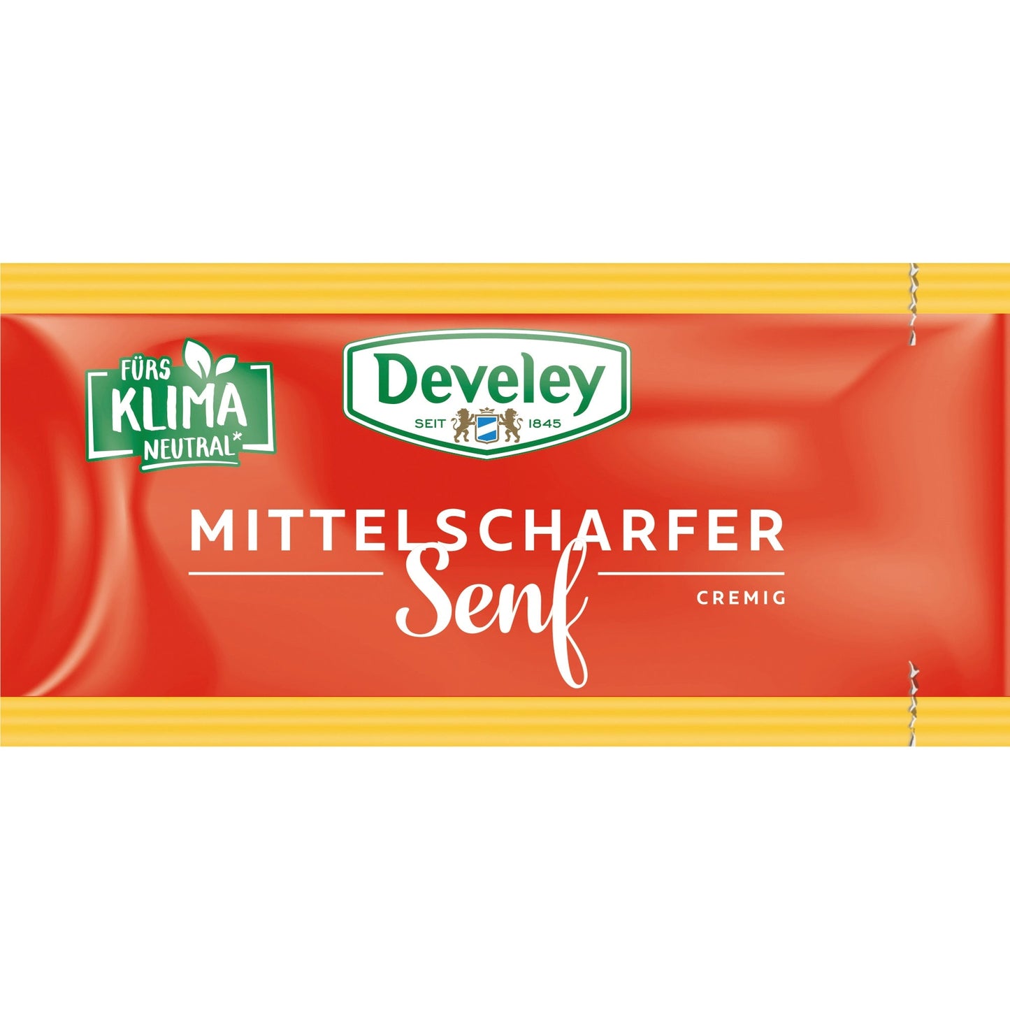 Develey Senf mittelscharf 200 x 15 ml/Pack.