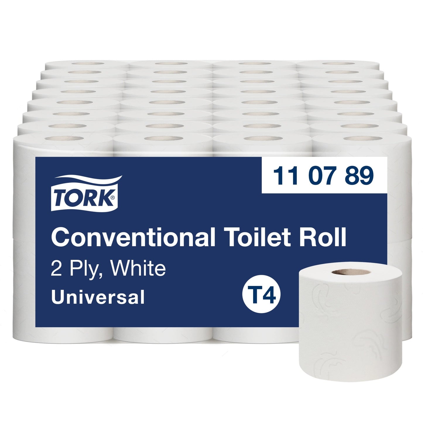 Tork Toilettenpapier Universal 2-lagig weiß 250 Bl./Rl. 8 Rl./Pack.