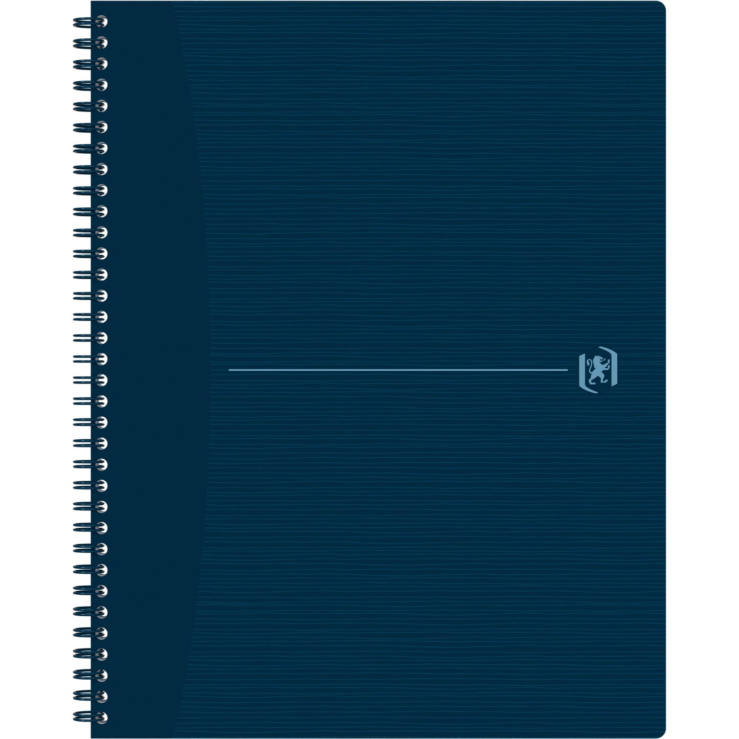 Oxford Collegeblock Origins DIN A4+ kariert Karton blau 70 Bl.