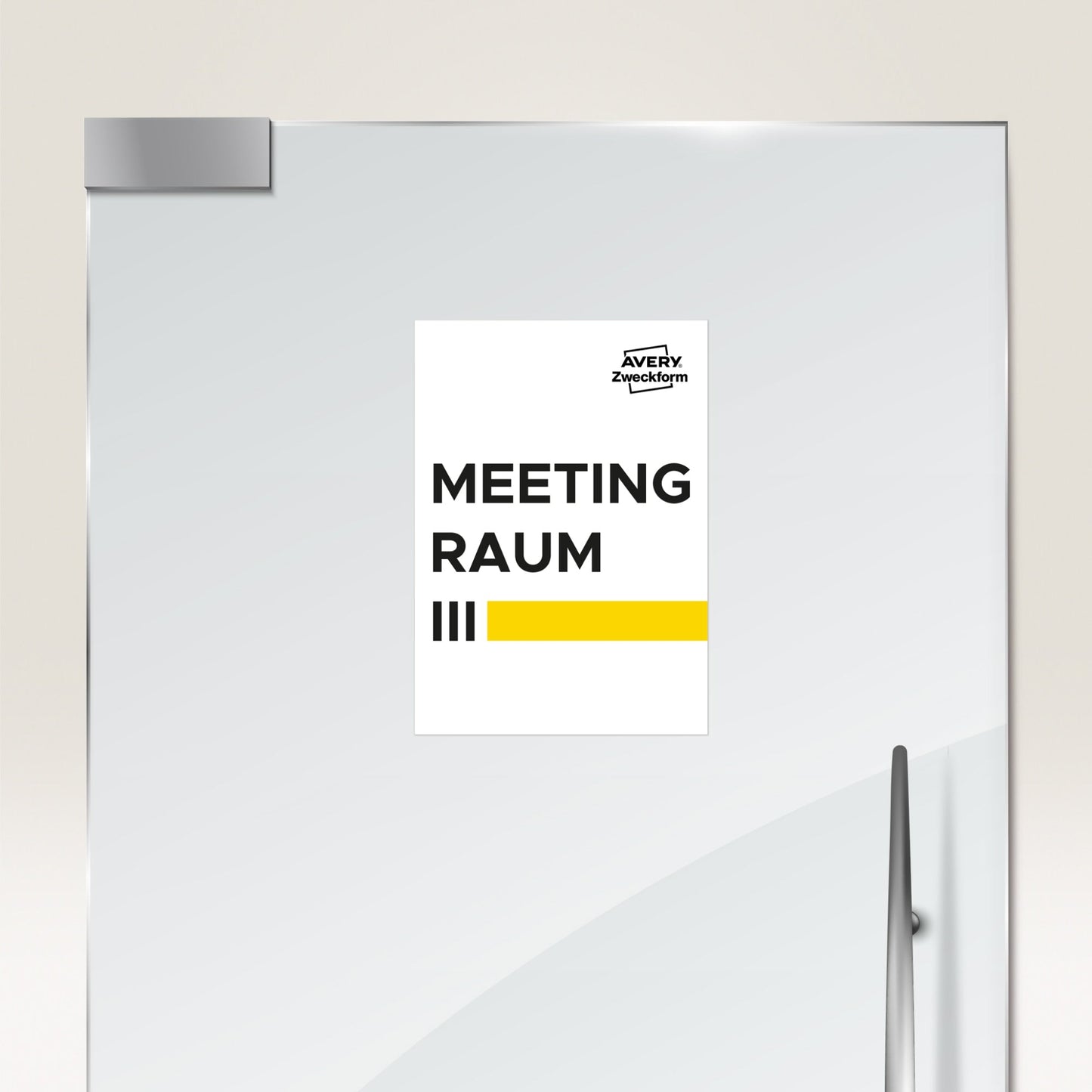 Avery Zweckform Universaletikett ultragrip 210 x 297 mm (B x H) nicht wieder ablösbar Papier weiß 100 Etik./Pack.